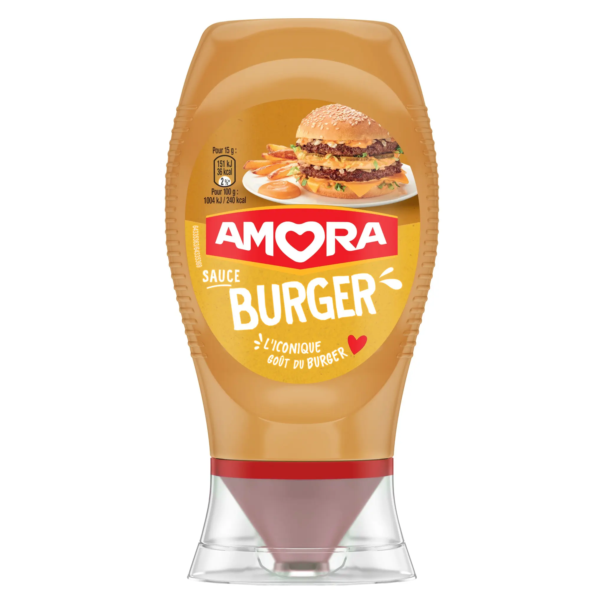 AMORA Sauce burger flacon souple