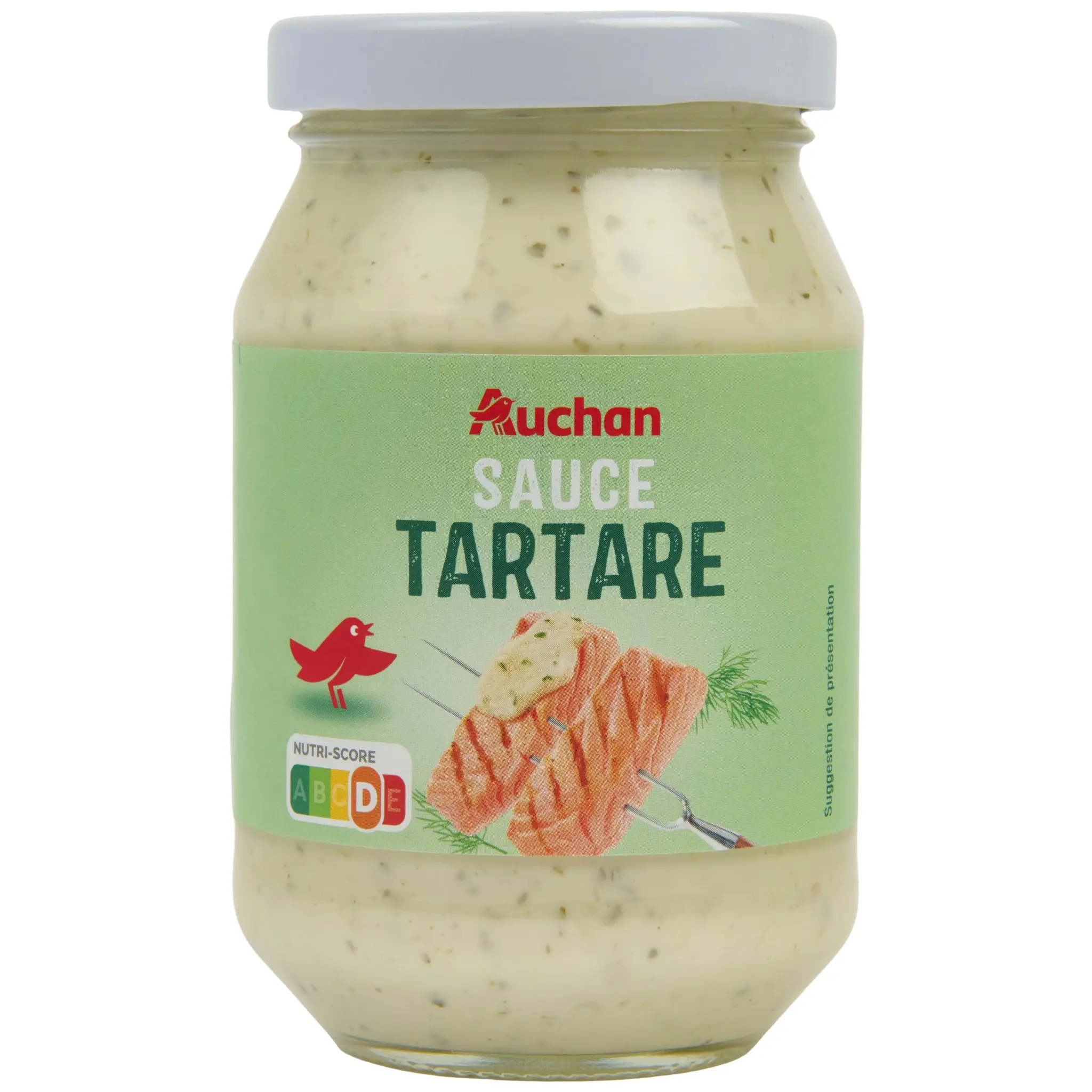 AUCHAN Sauce tartare en bocal