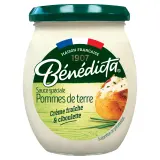 BENEDICTA Sauce pommes de terre crème et ciboulette en bocal