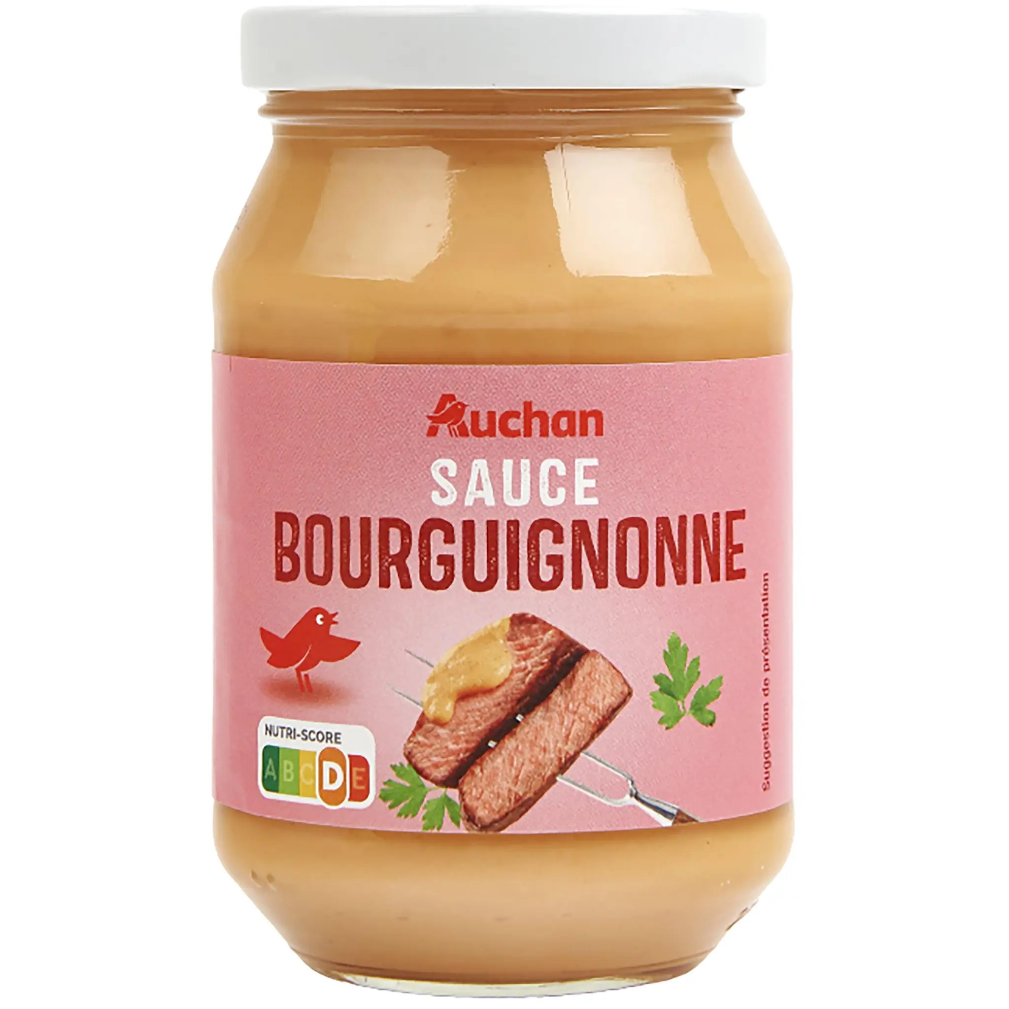 AUCHAN Sauce bourguignonne en bocal