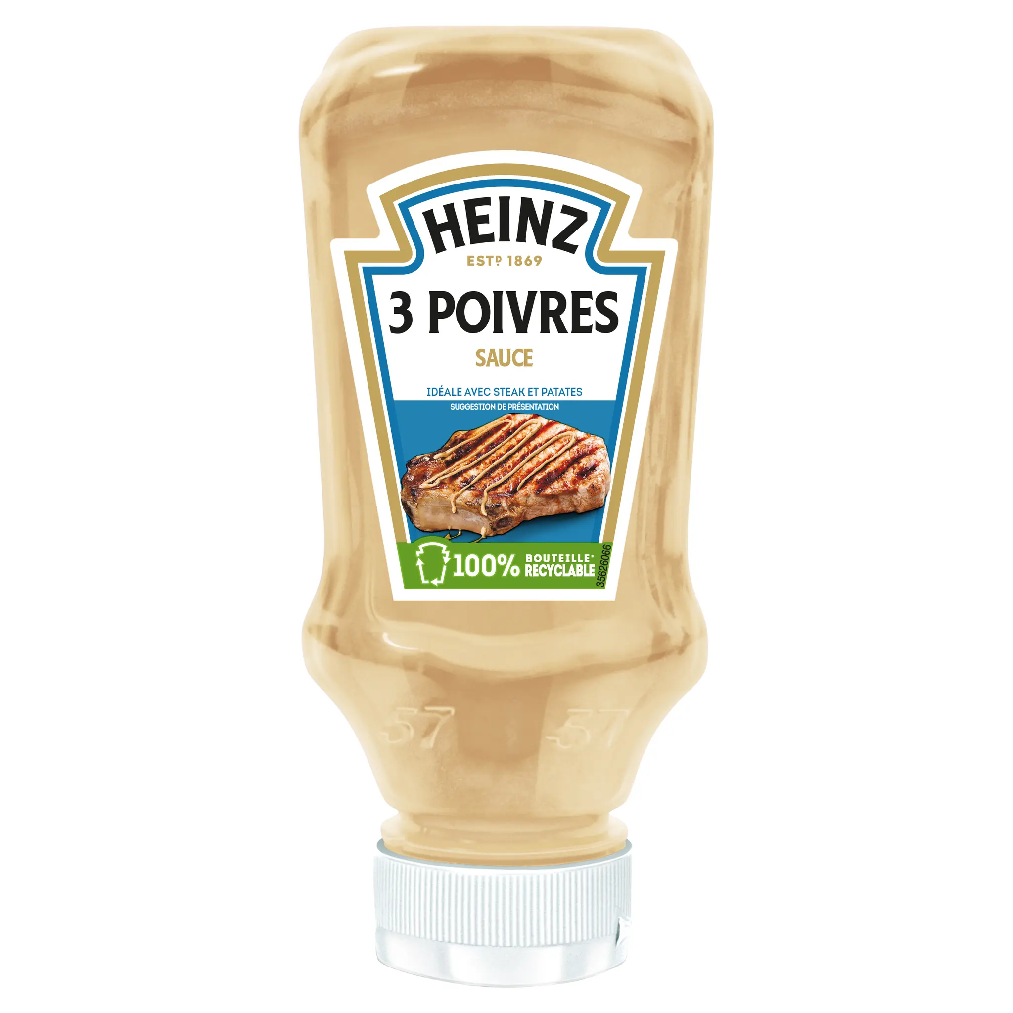 HEINZ Sauce 3 poivres flacon souple