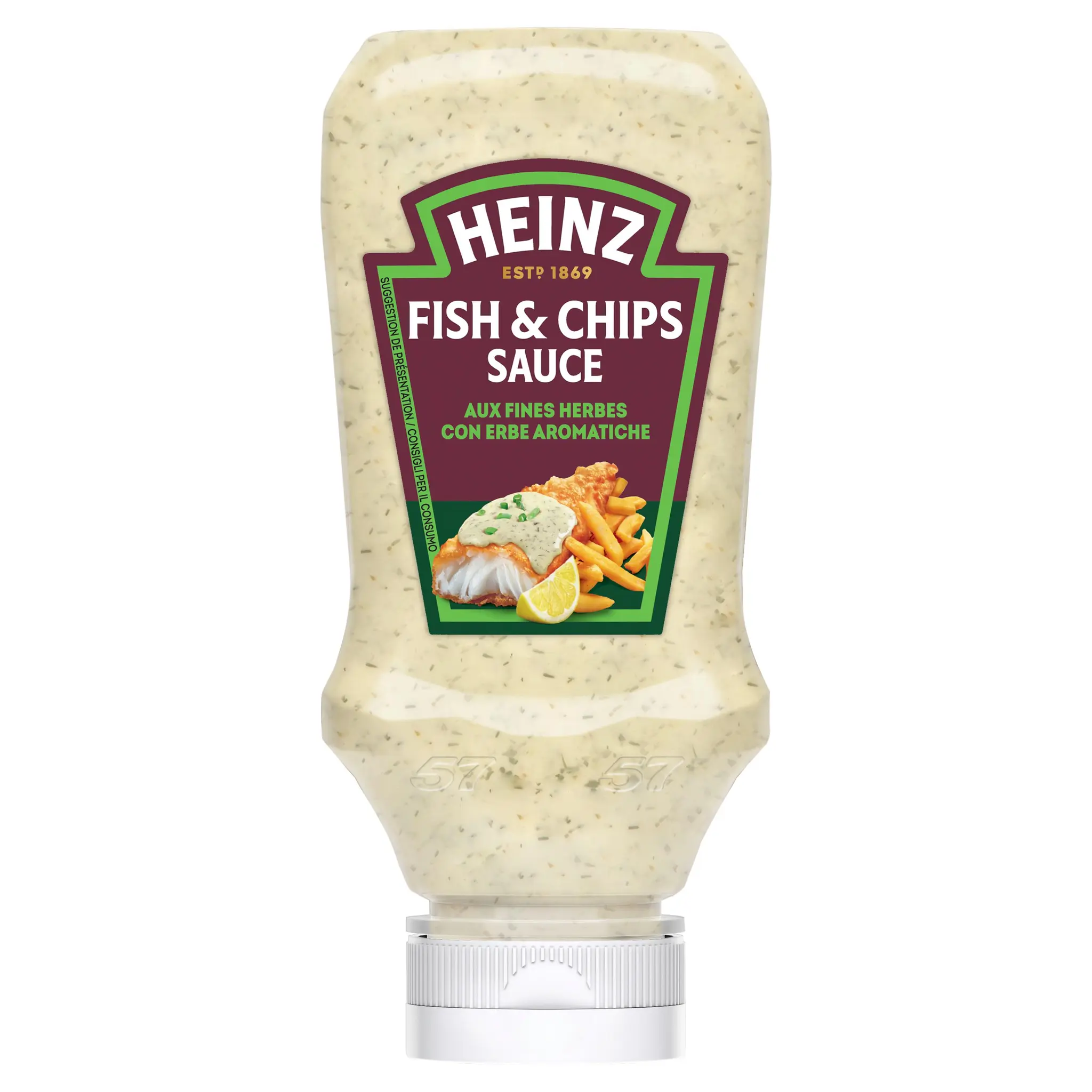 HEINZ Sauce flacon souple pour fish et chips