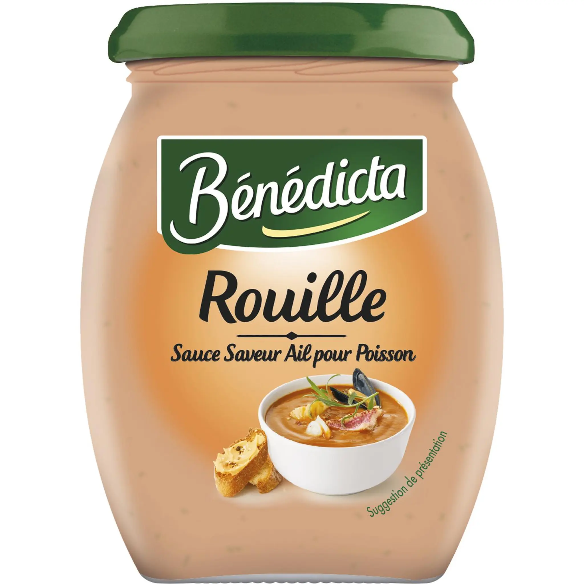 BENEDICTA Sauce rouille saveur ail pour poisson