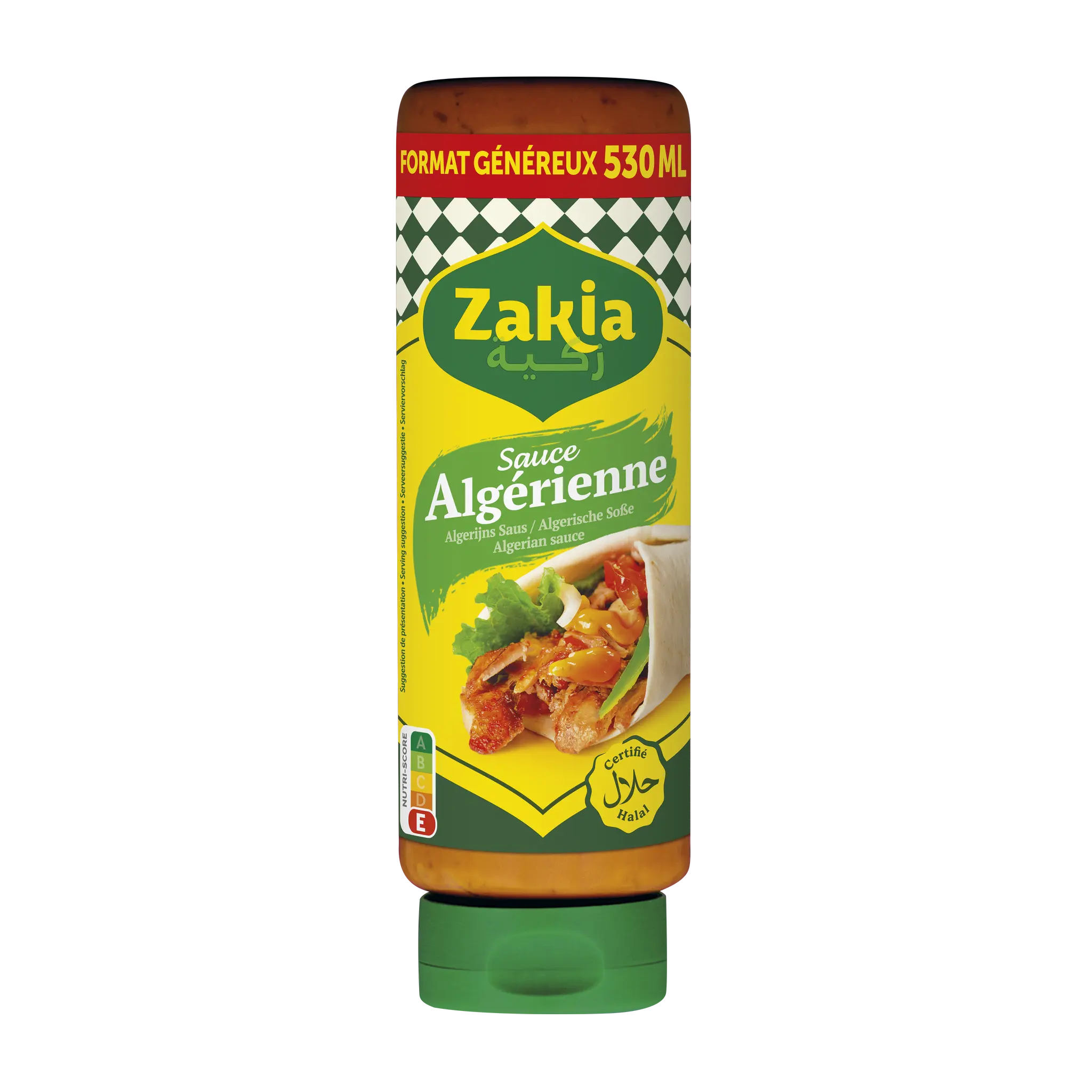 ZAKIA Sauce algérienne halal en biberon