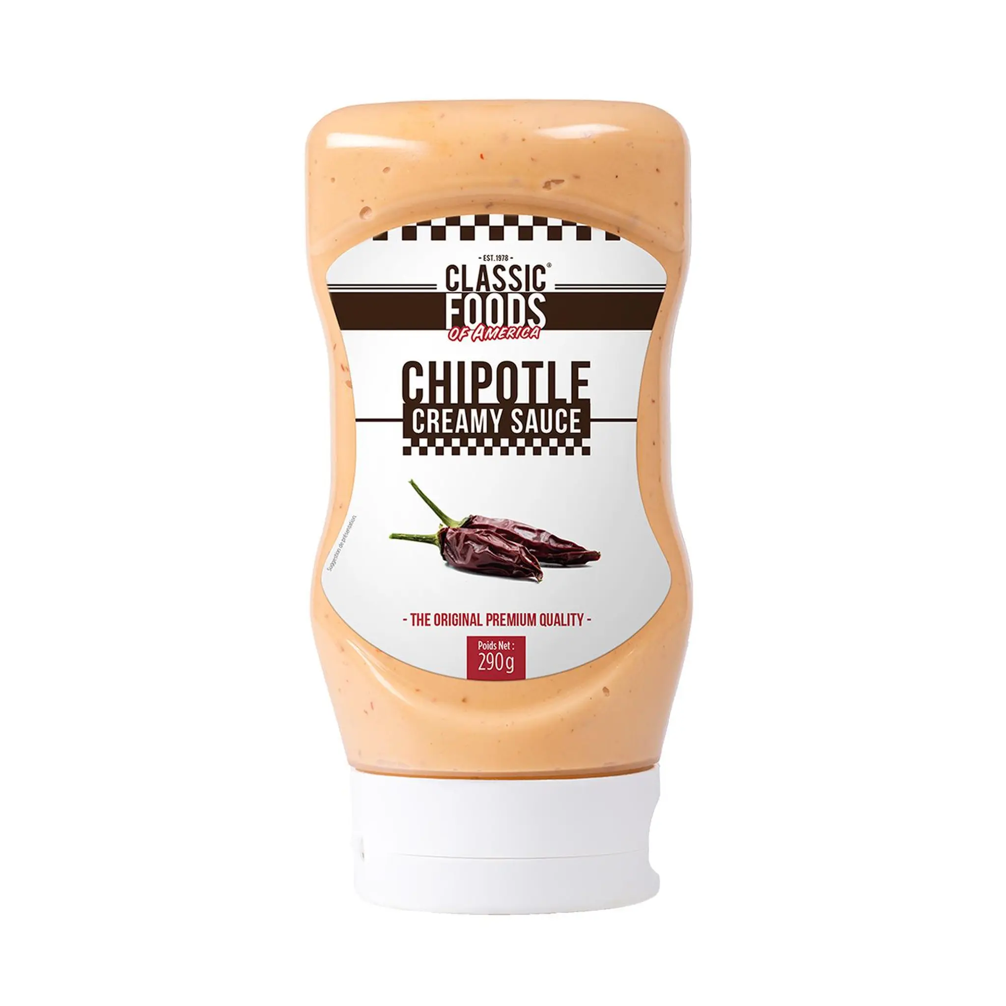 CLASSIC FOODS OF AMERICA Sauce chipotle crémeuse légèrement pimentée
