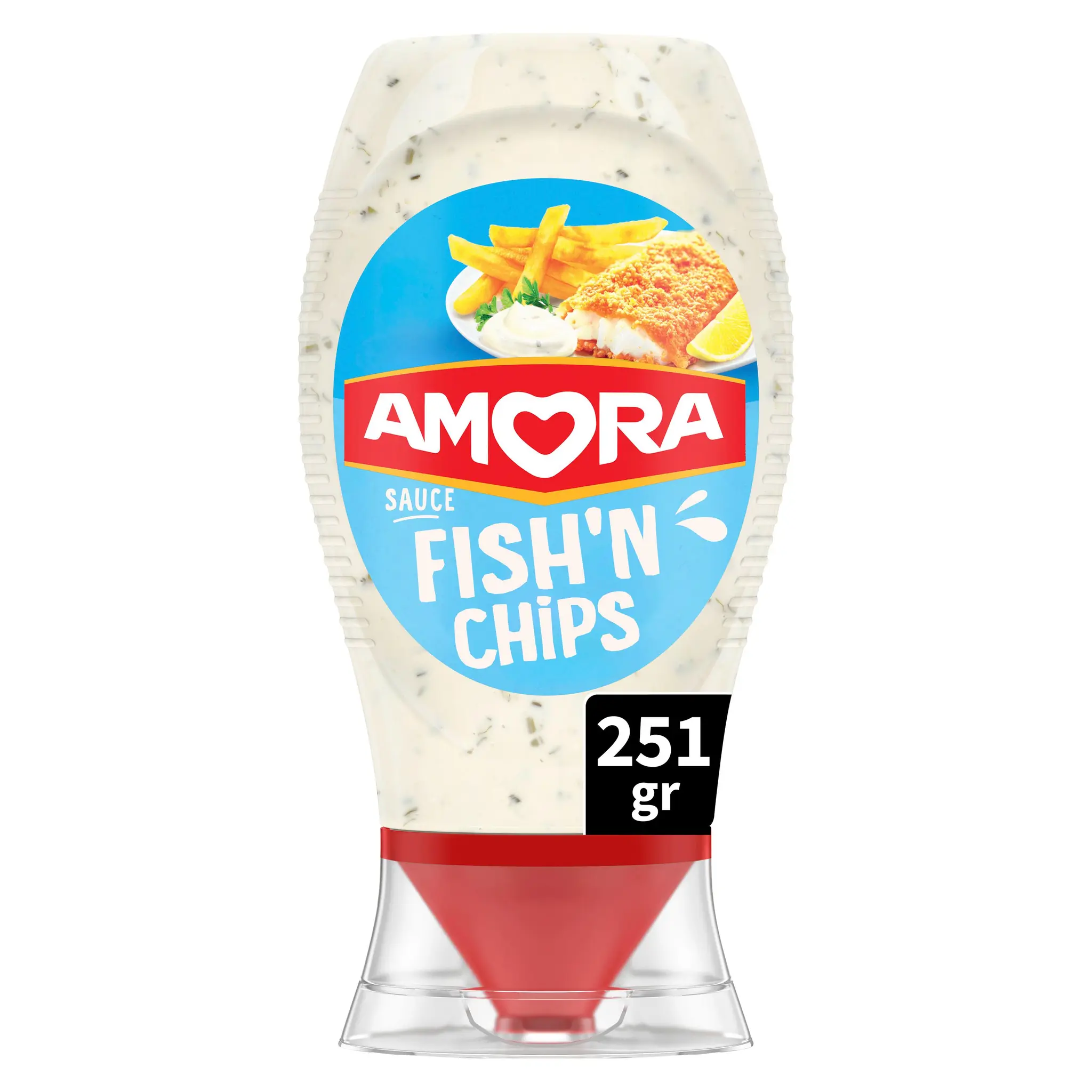 AMORA Sauce fish'n'chips flacon souple