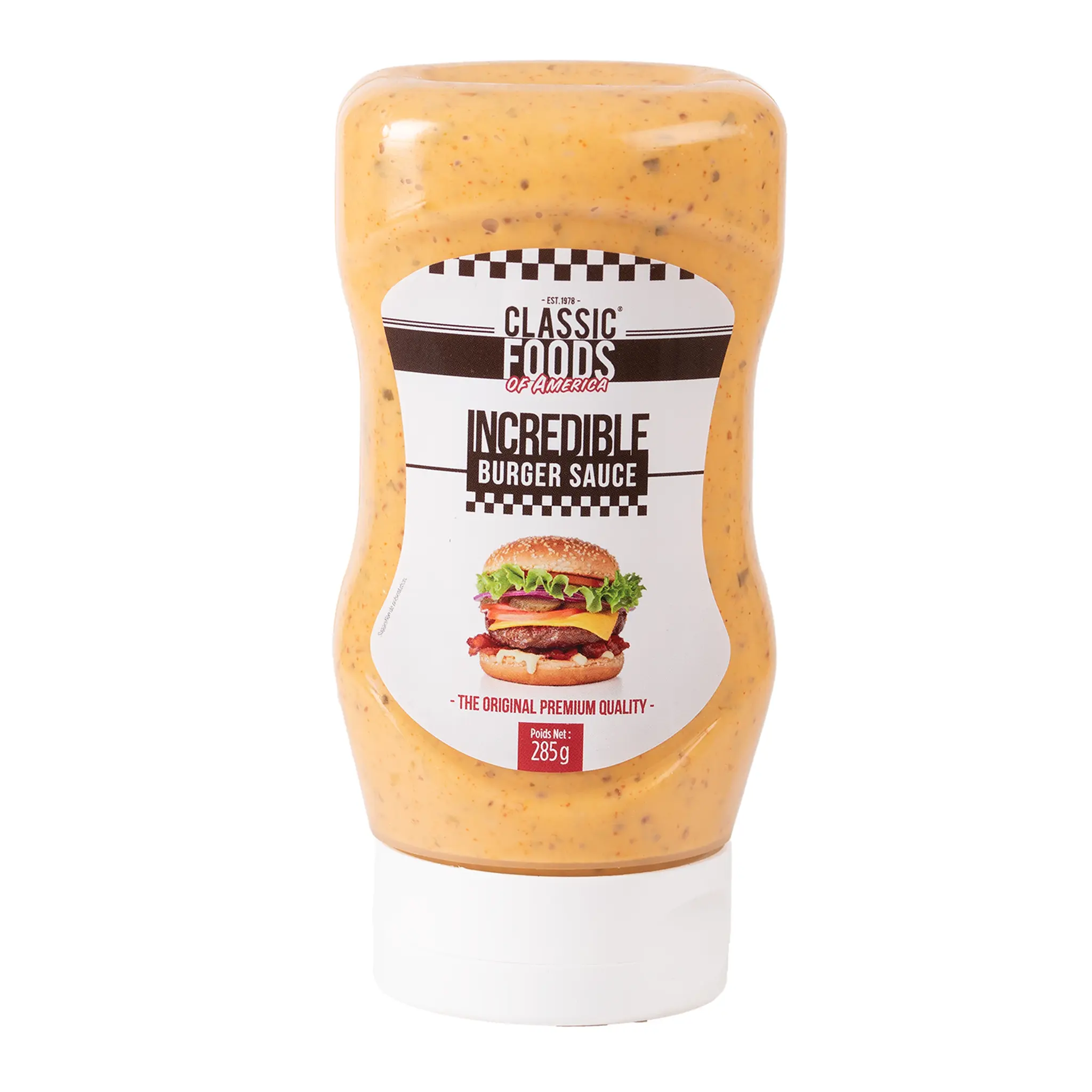 CLASSIC FOODS OF AMERICA Sauce Incredible Burger