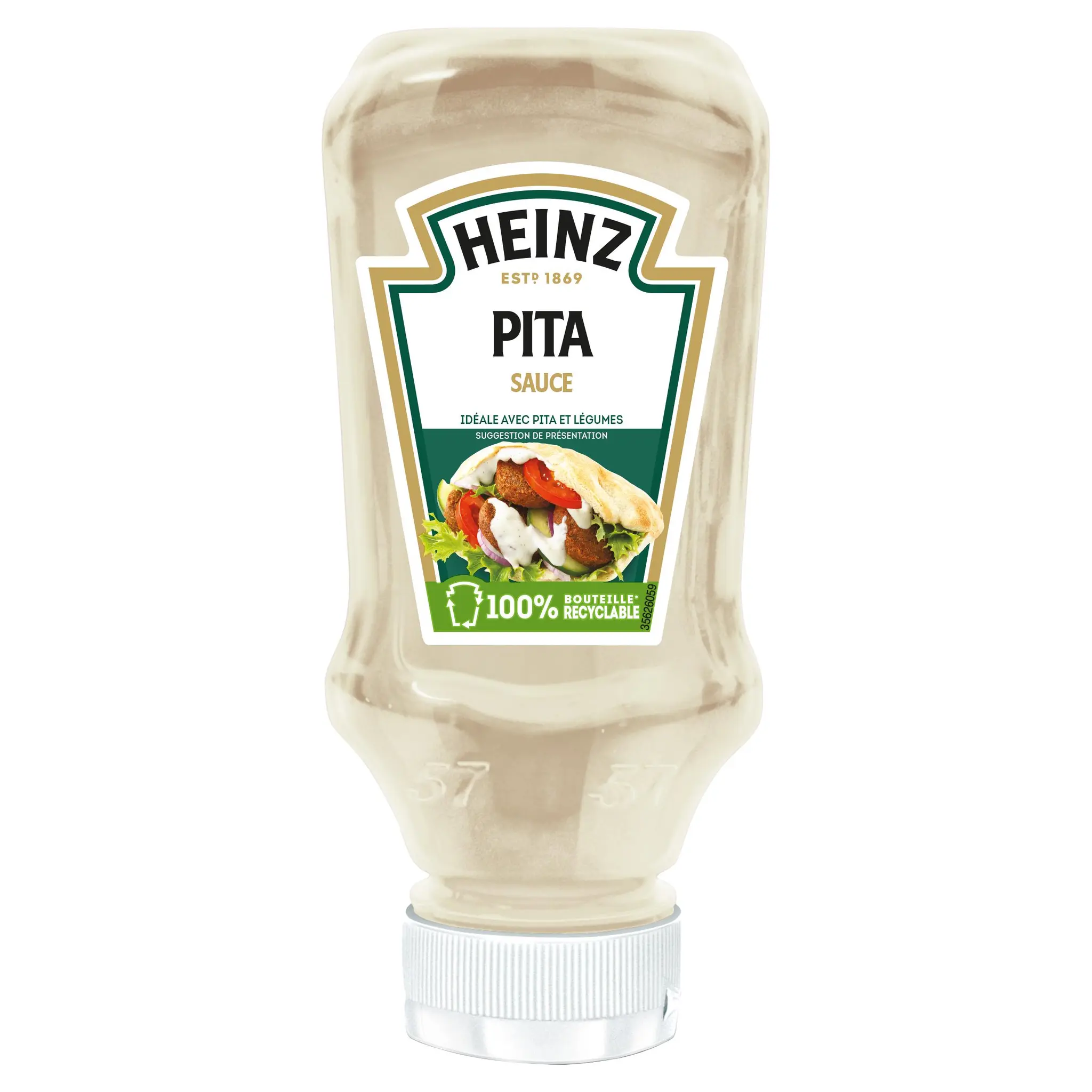 HEINZ Sauce à l'ail avec ciboulette et épices flacon souple