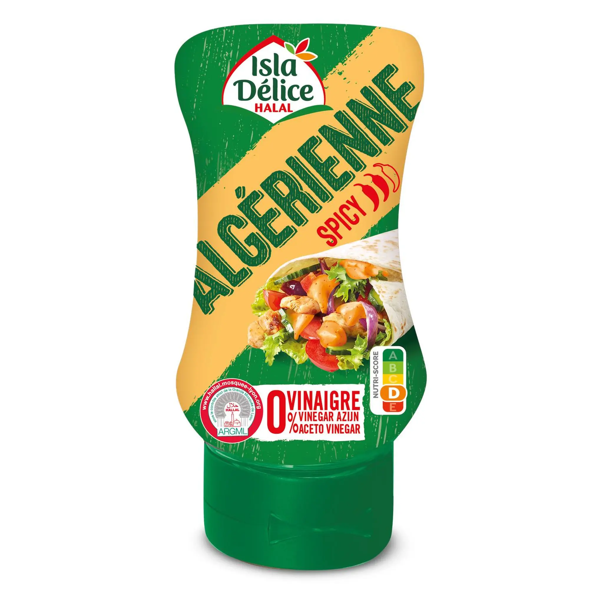 ISLA DELICE Sauce algérienne halal douce et épicée