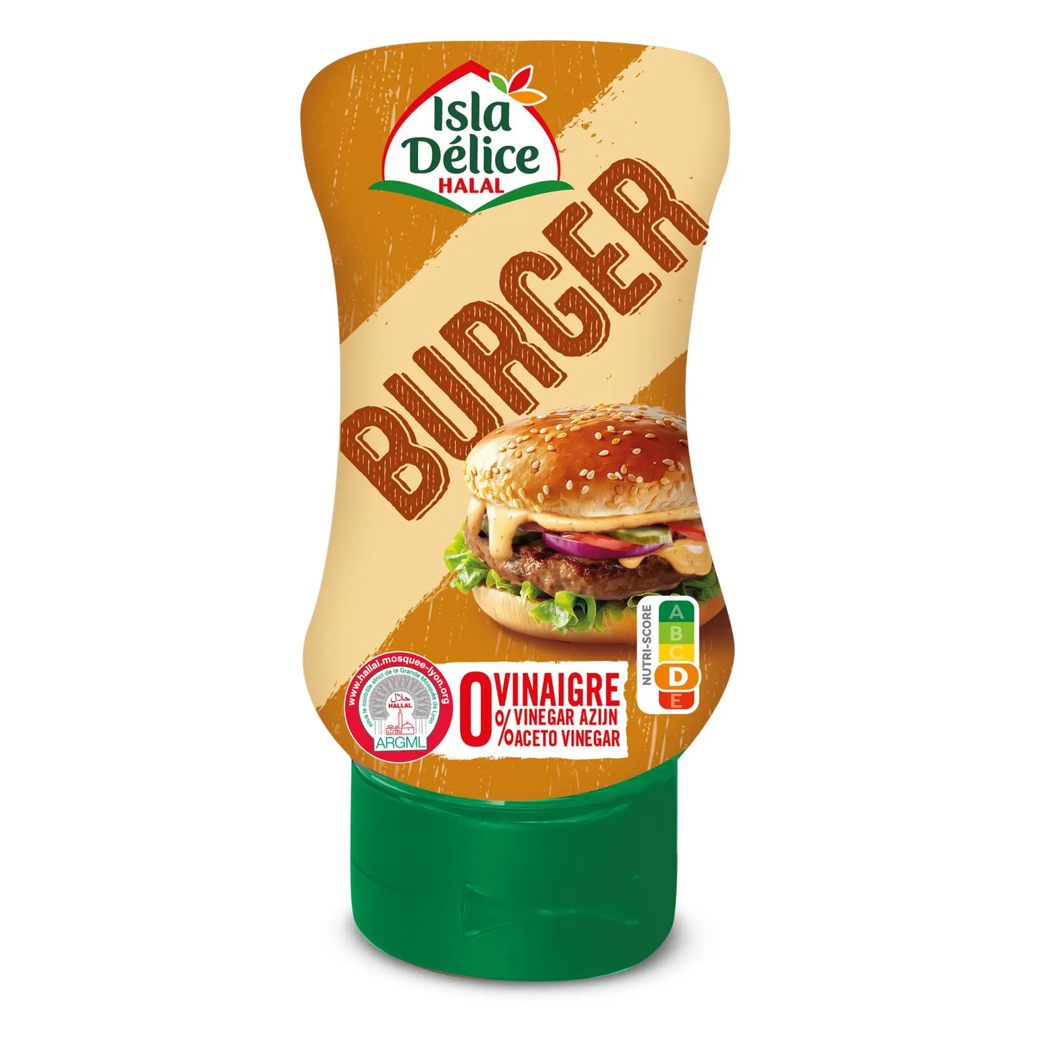 ISLA DELICE Sauce burger légèrement sucrée halal