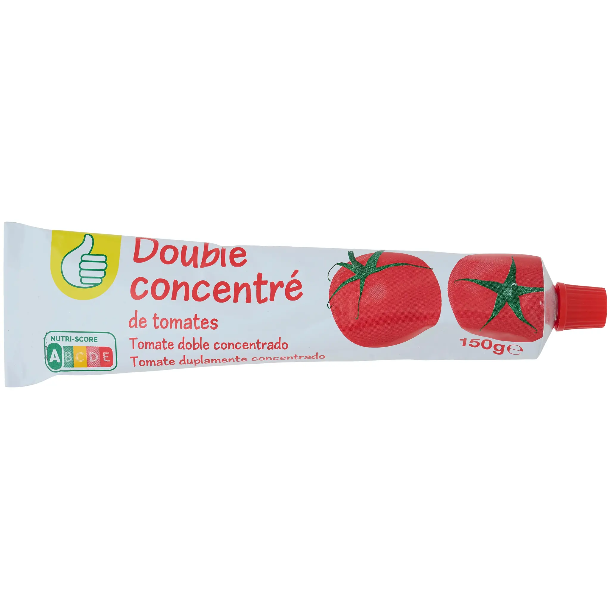 POUCE Double concentré de tomates en tube