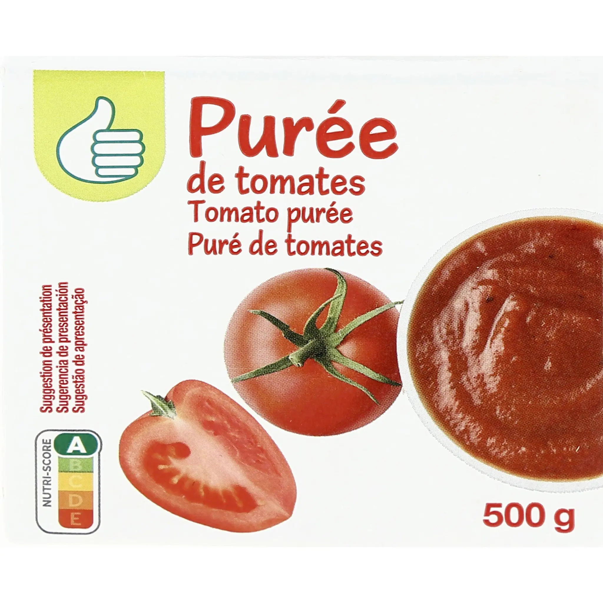POUCE Purée de tomate brique