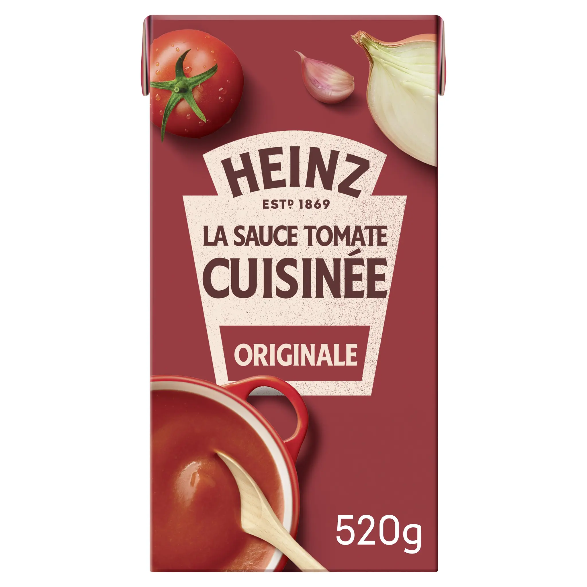 HEINZ Sauce tomate sans conservateur en brique