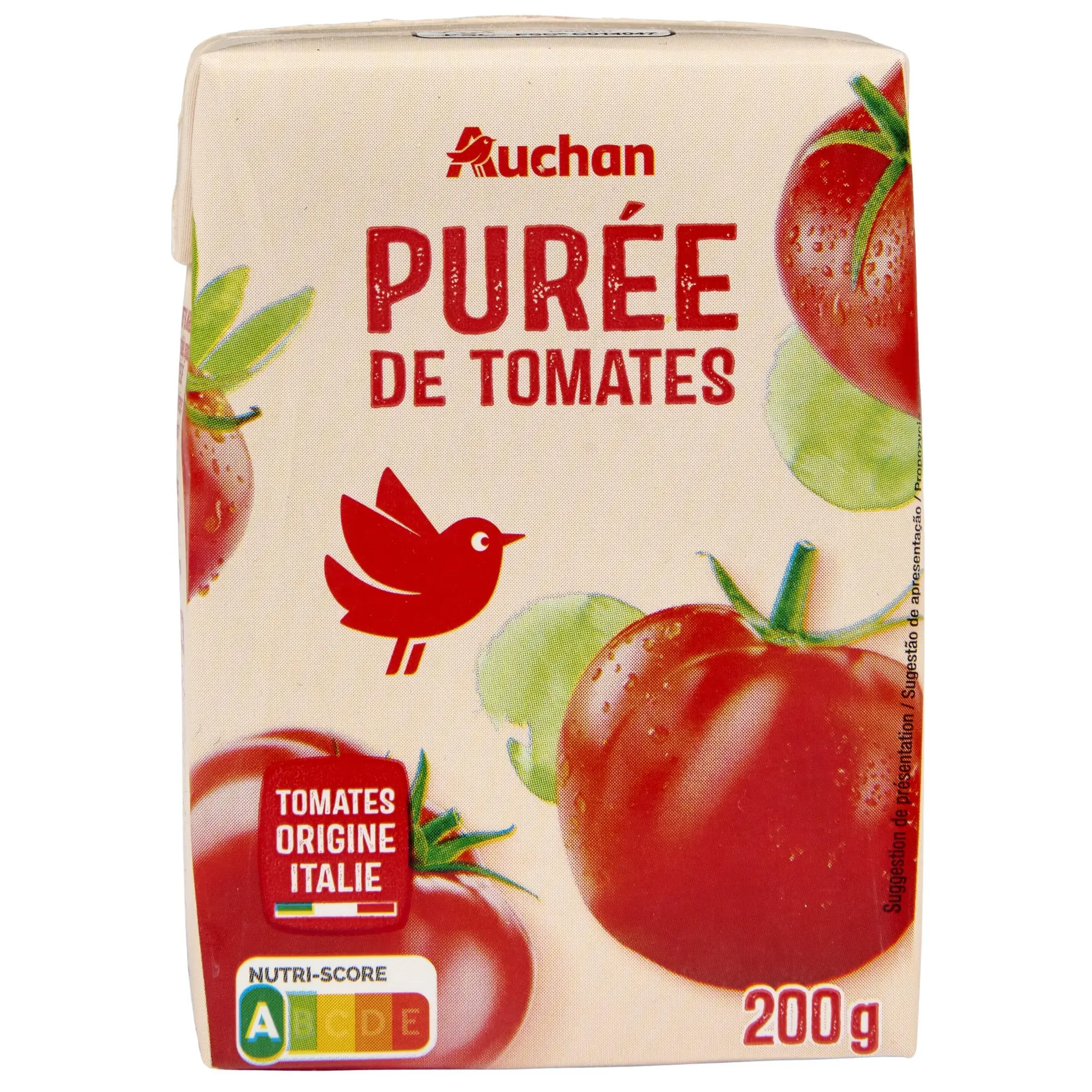 AUCHAN Purée de tomates