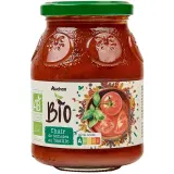AUCHAN BIO Chair de tomates au basilic en bocal