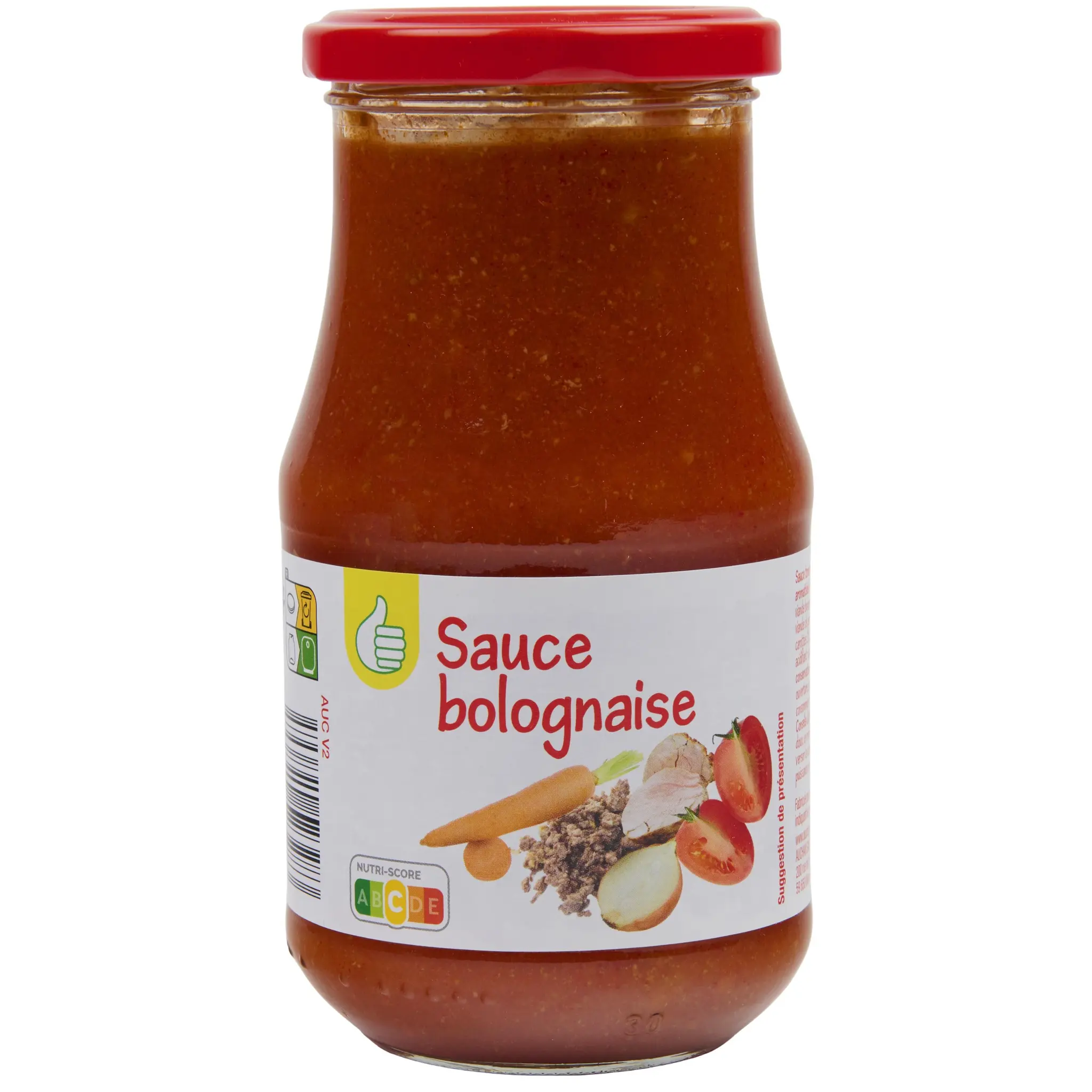 POUCE Sauce bolognaise en bocal