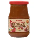 AUCHAN Sauce bolognaise porc boeuf