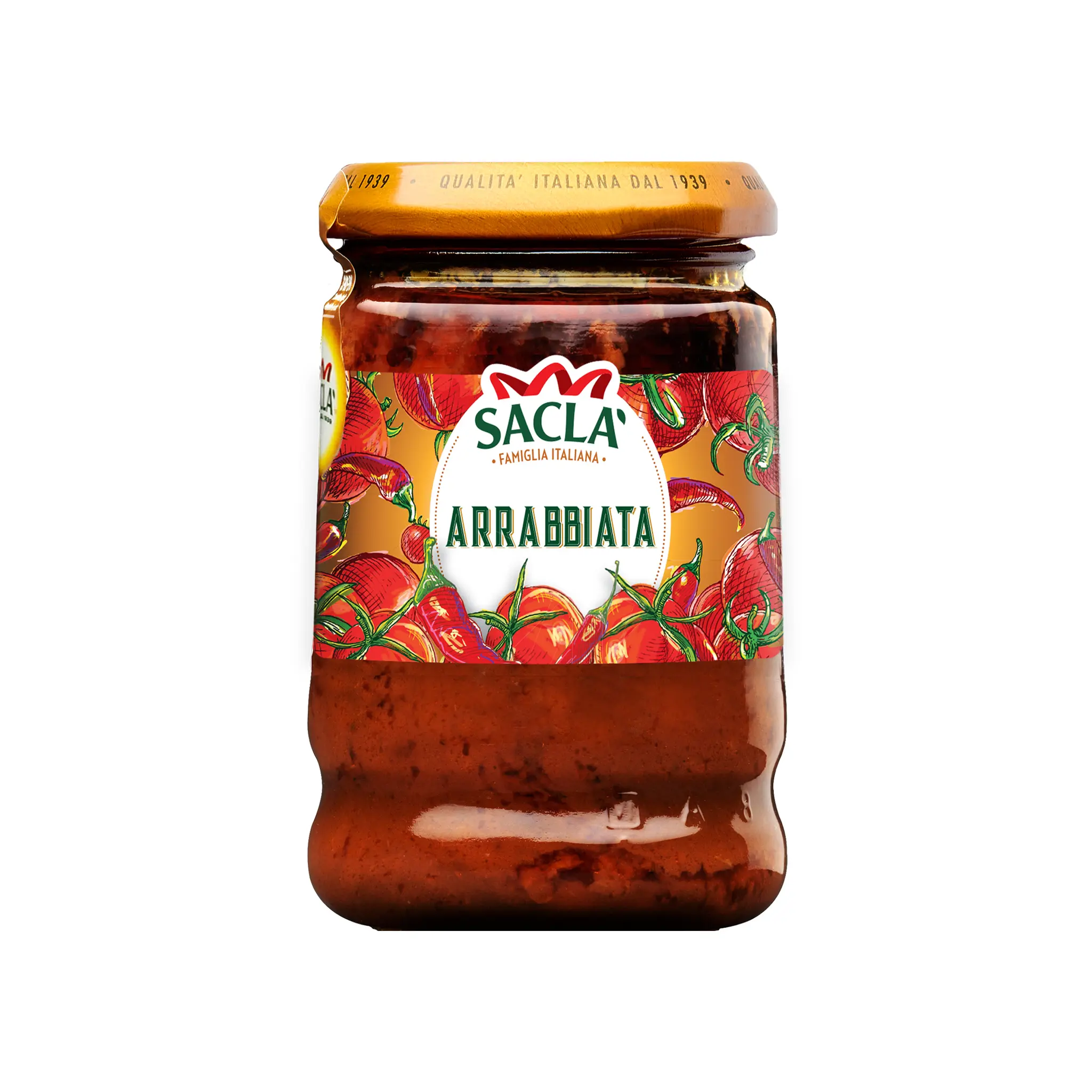 SACLA Sauce tomate arrabbiata en bocal