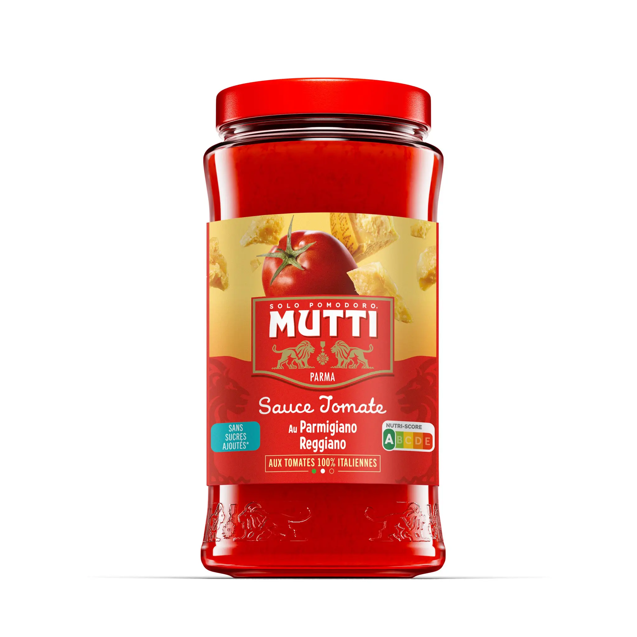 MUTTI Sauce tomates à base de pulpe et parmesan
