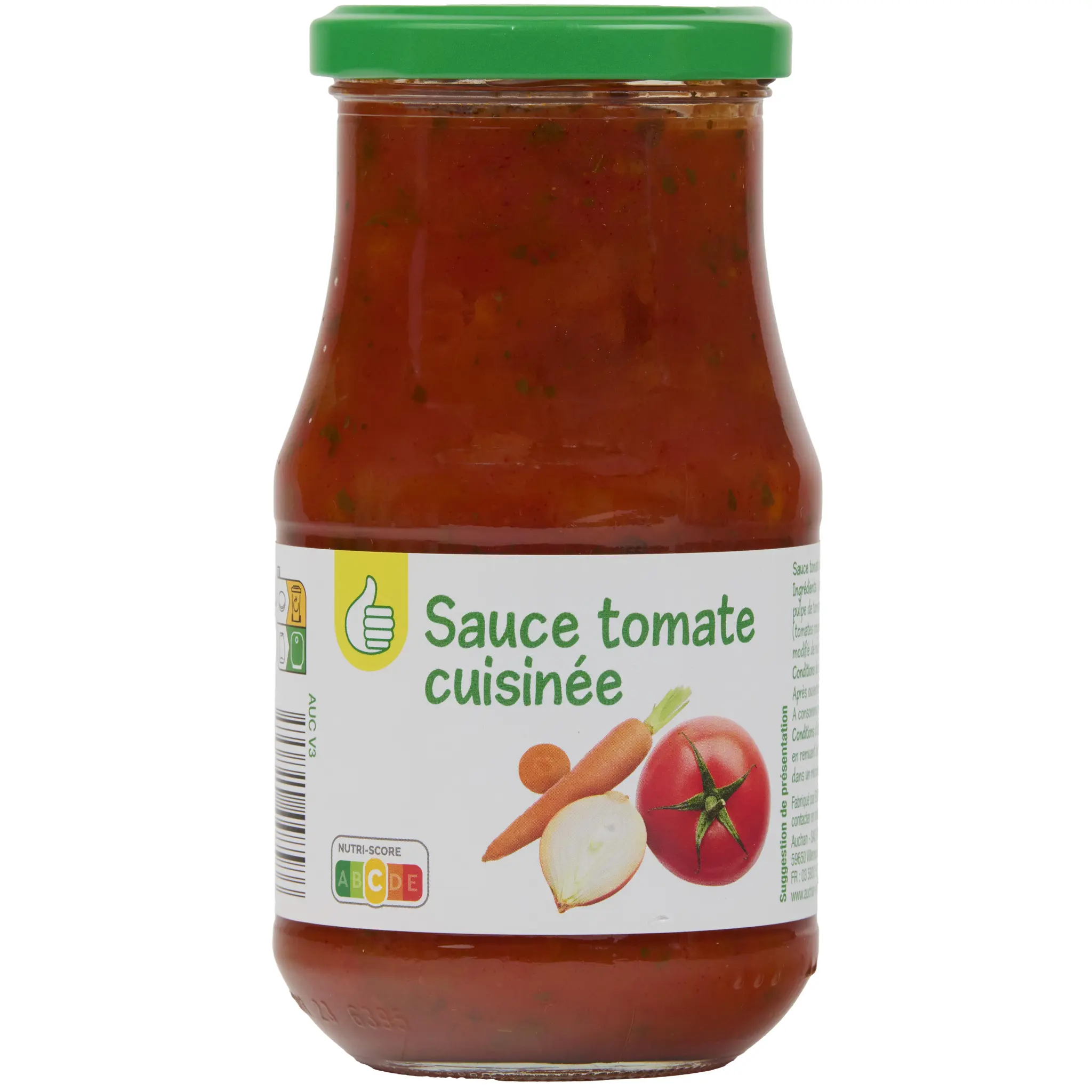 POUCE Sauce tomate cuisinée, en bocal