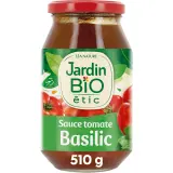 JARDIN BIO ETIC Sauce tomate basilic