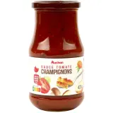 AUCHAN Sauce tomate forestière, en bocal