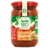 JARDIN BIO ETIC Sauce tomate pour spaghetti fabriqué en France, en bocal