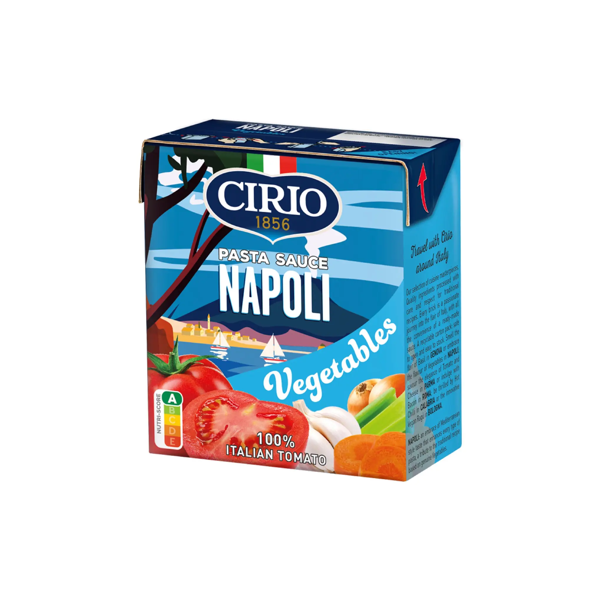 CIRIO Sauce napolitaine aux petits légumes prêt à l'emploi