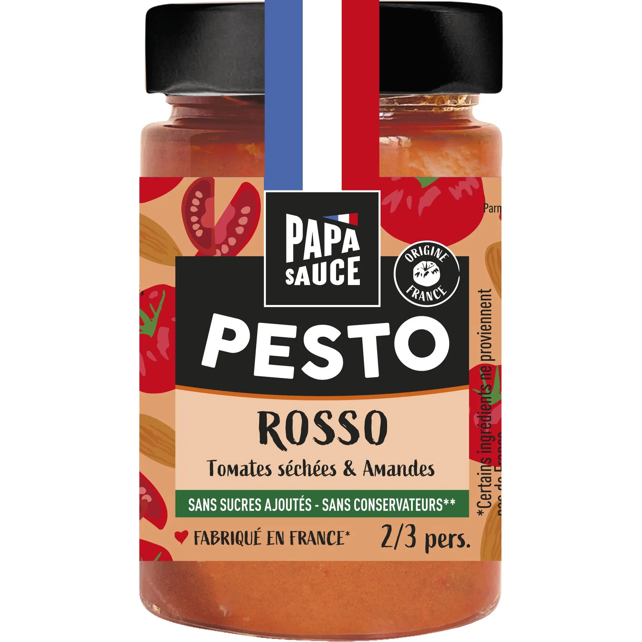 PAPA SAUCE Sauce pesto rosso de Provence