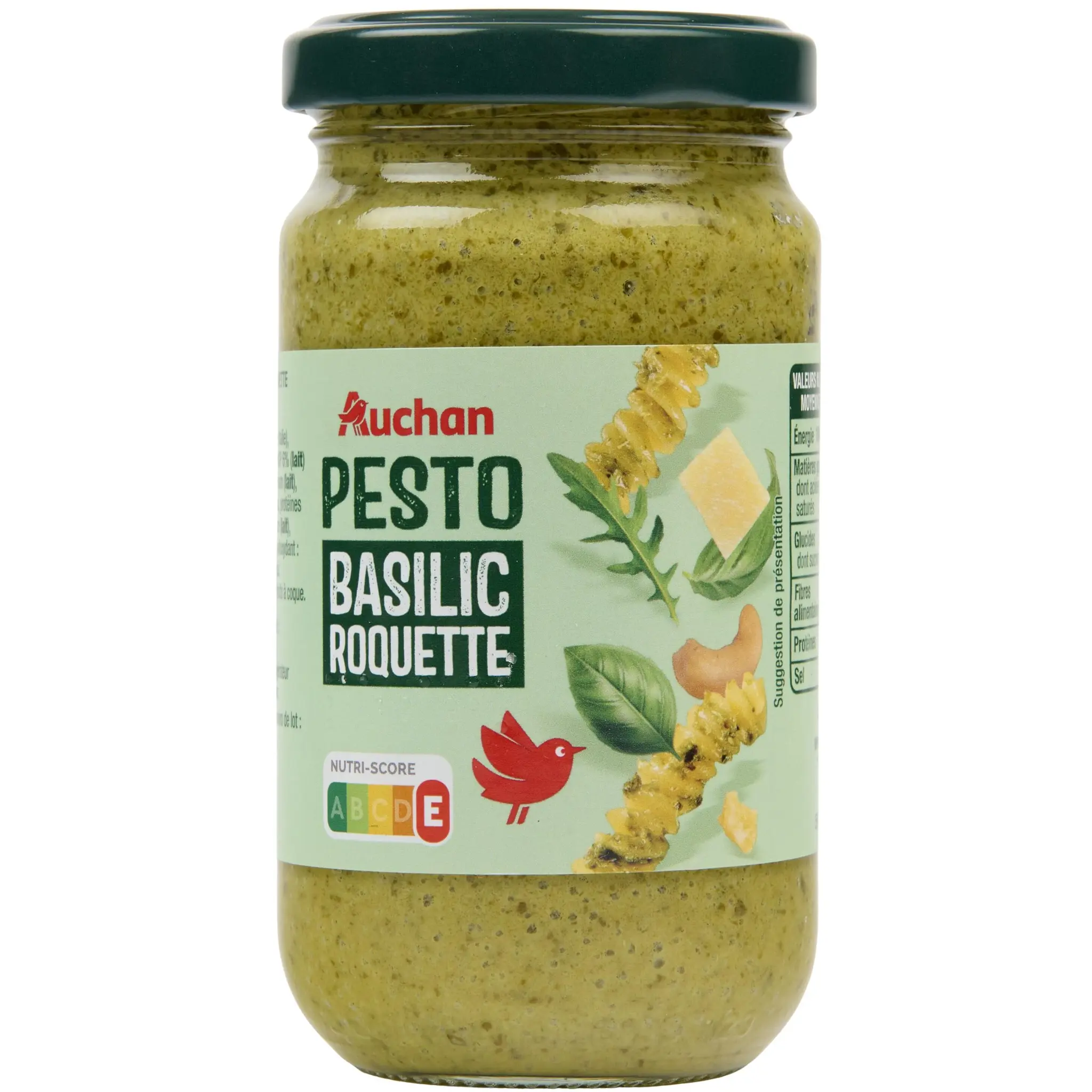 AUCHAN Pesto basilic roquette