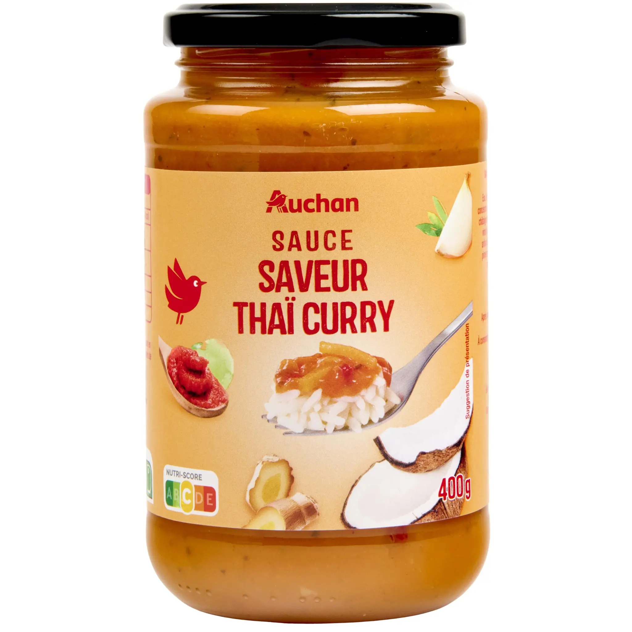 AUCHAN Sauce saveur thaï curry