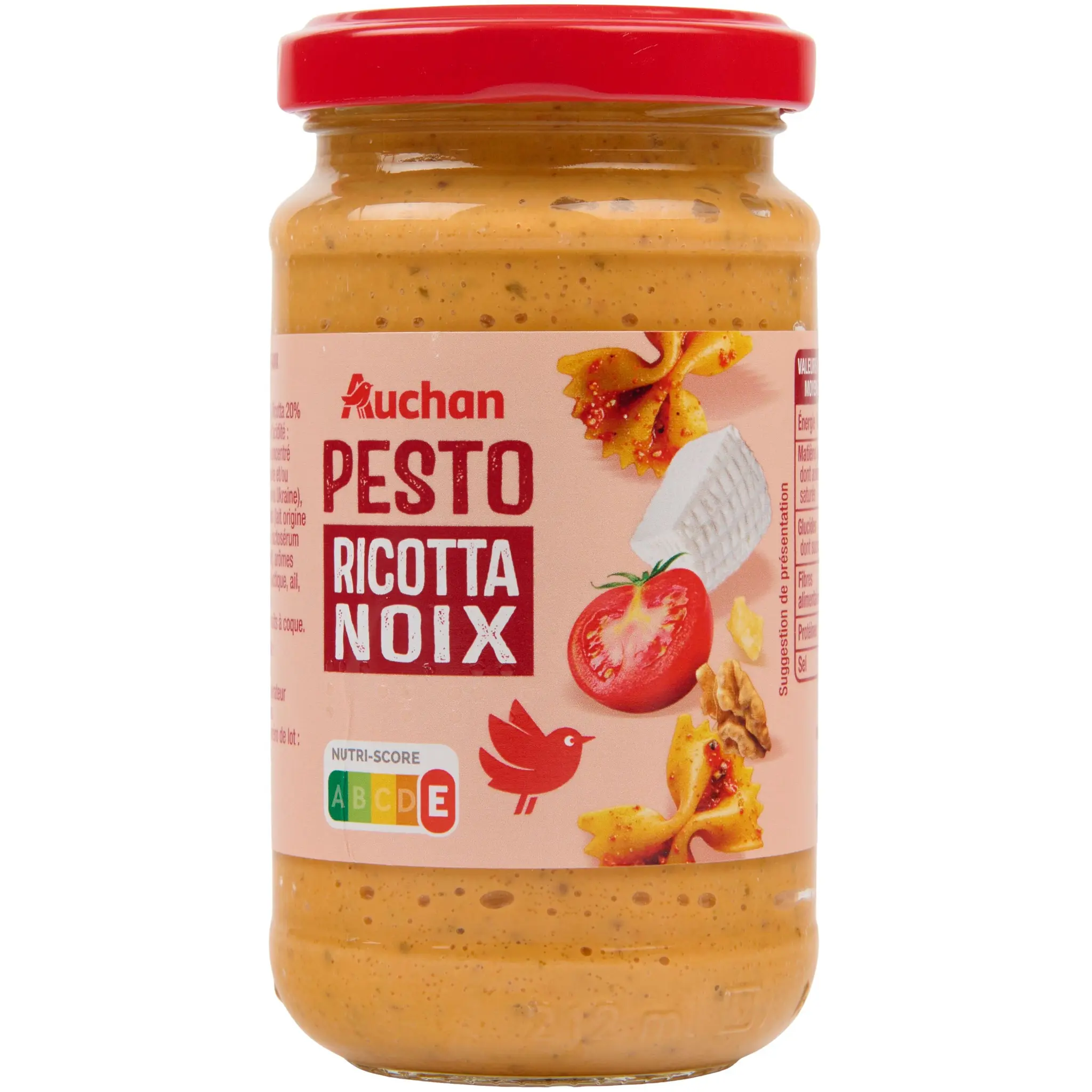 AUCHAN Pesto ricotta noix