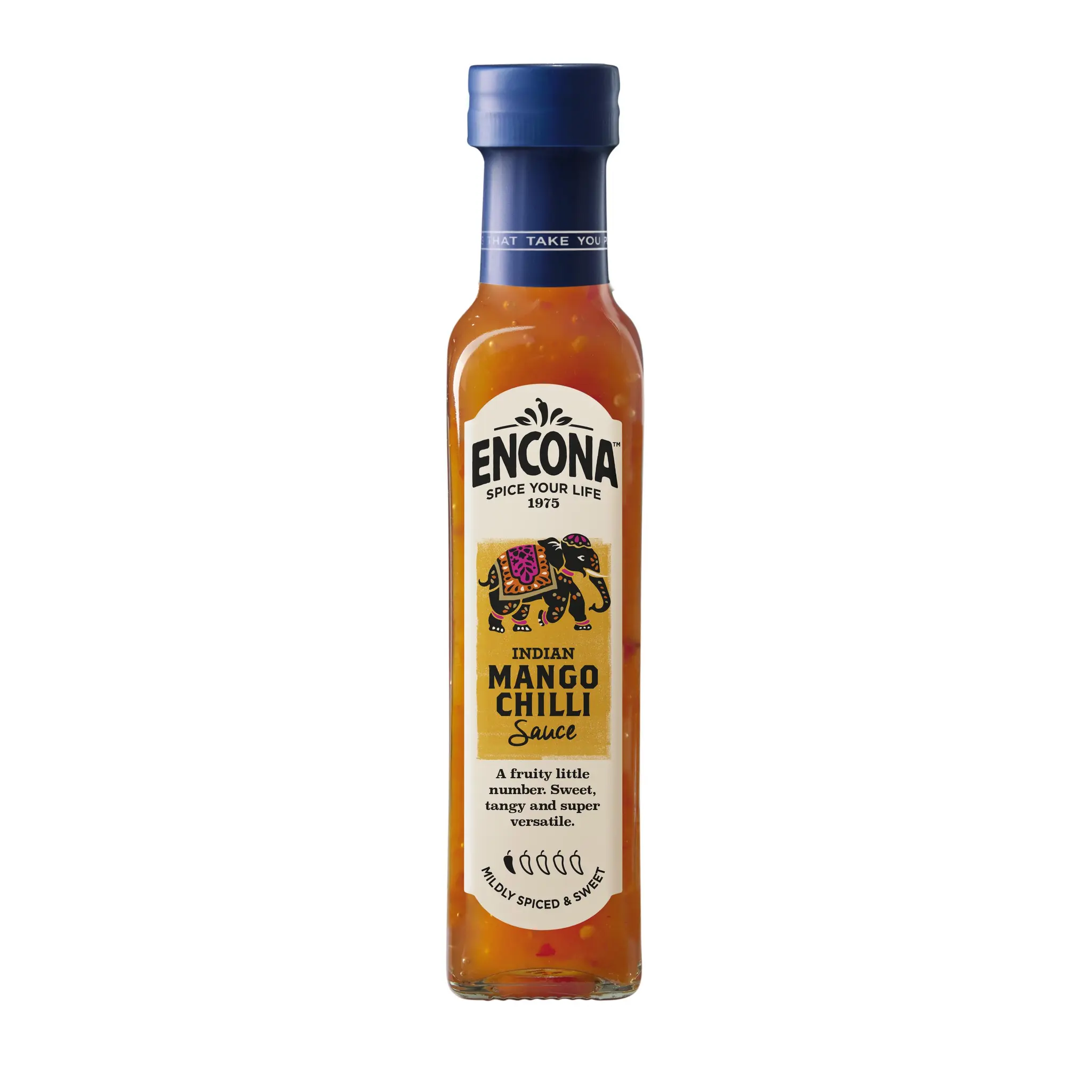 ENCONA Sauce indian mango chilli en bouteille