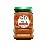SACLA Sauce pesto bio aux tomates séchées sans gluten, en bocal
