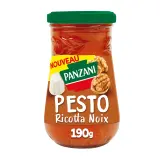 PANZANI Pesto à la ricotta et aux noix recette cuisinée en Italie bocal