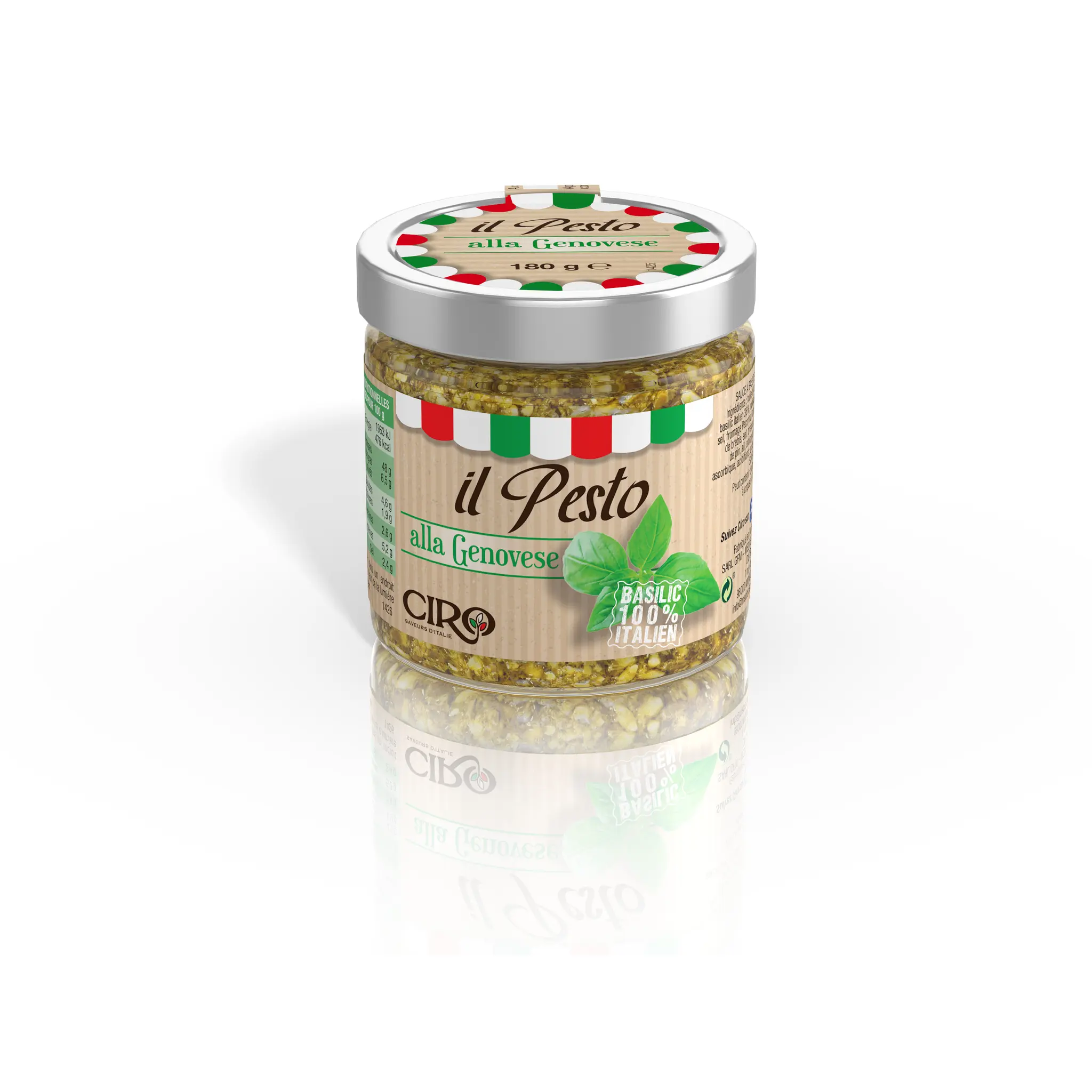 CIRO Sauce pesto Genovese sans gluten