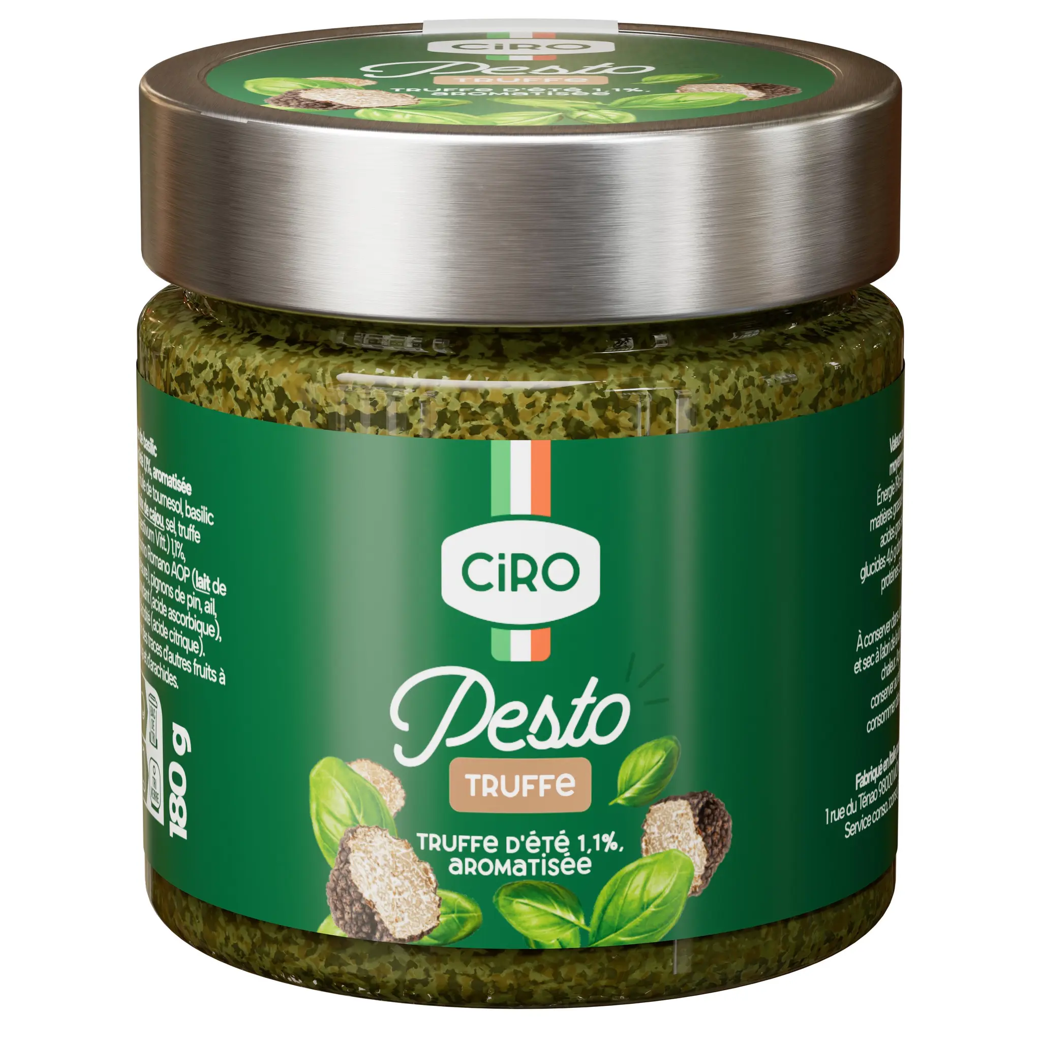 CIRO Sauce pesto saveur truffe