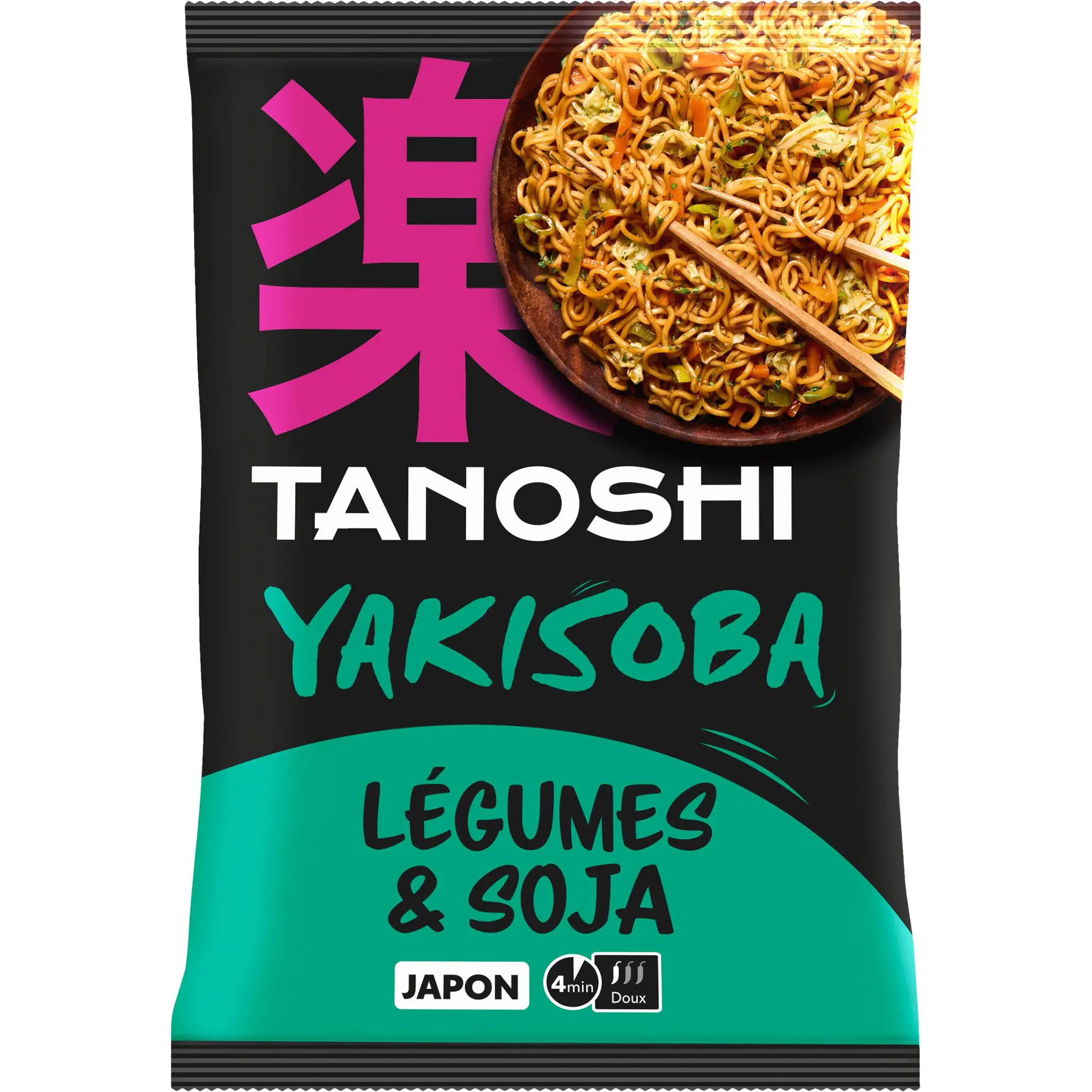 TANOSHI Yakisoba légumes soja