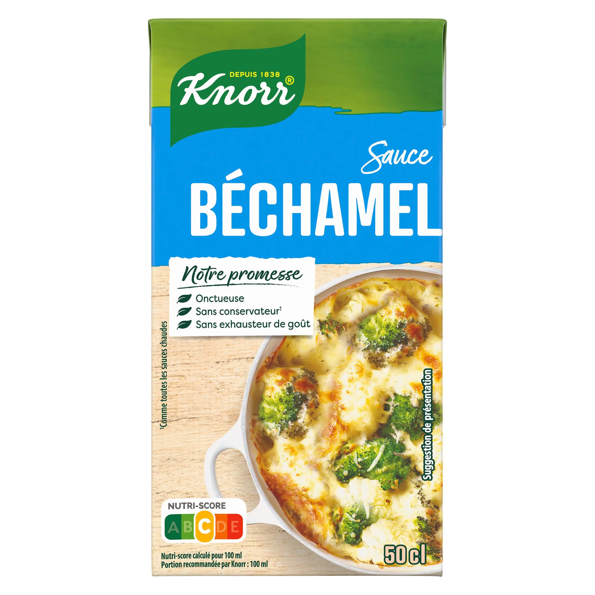 KNORR Sauce béchamel en brique