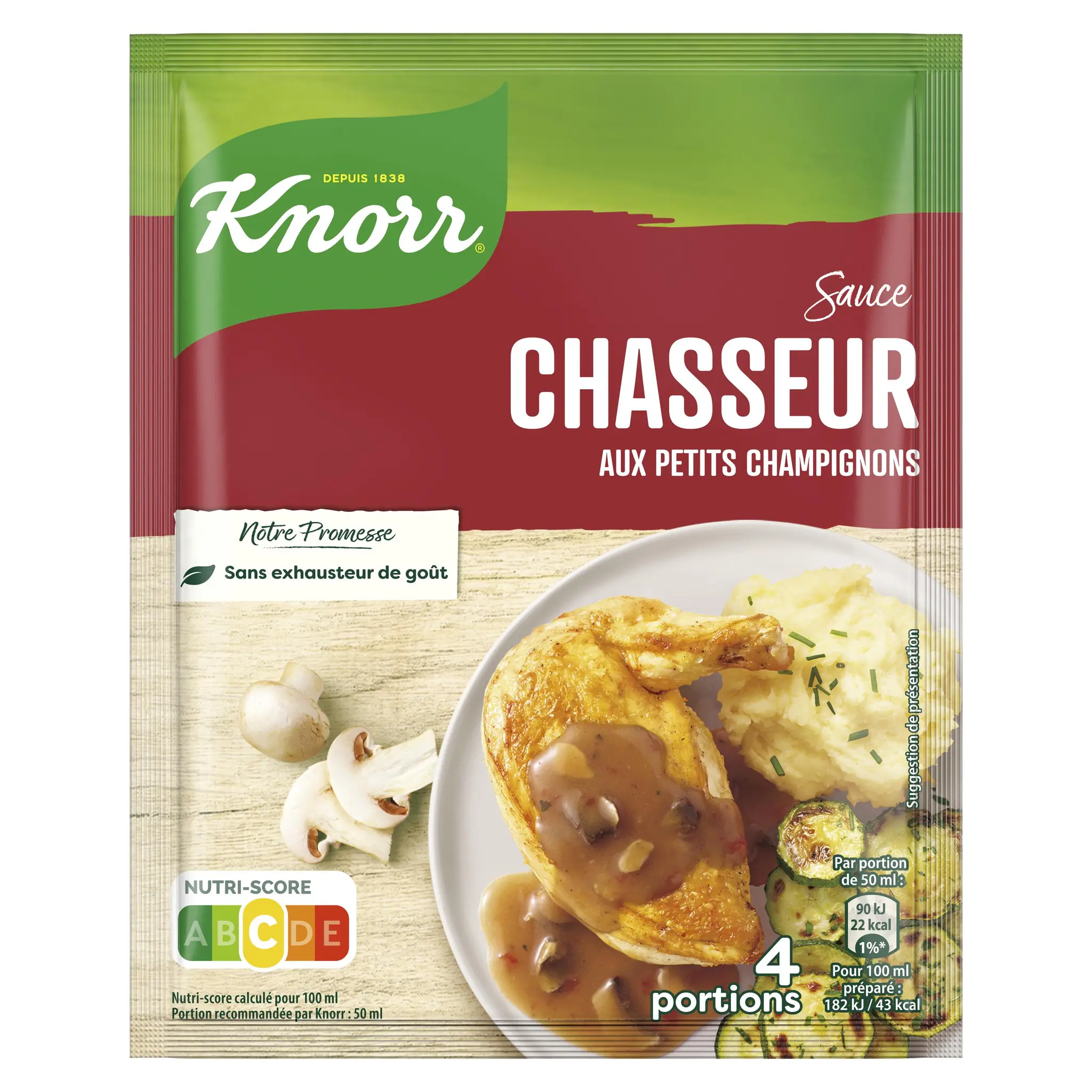 KNORR Sauce chasseur deshydratée