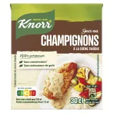 KNORR Sauce aux champignons à la crème fraîche en brique