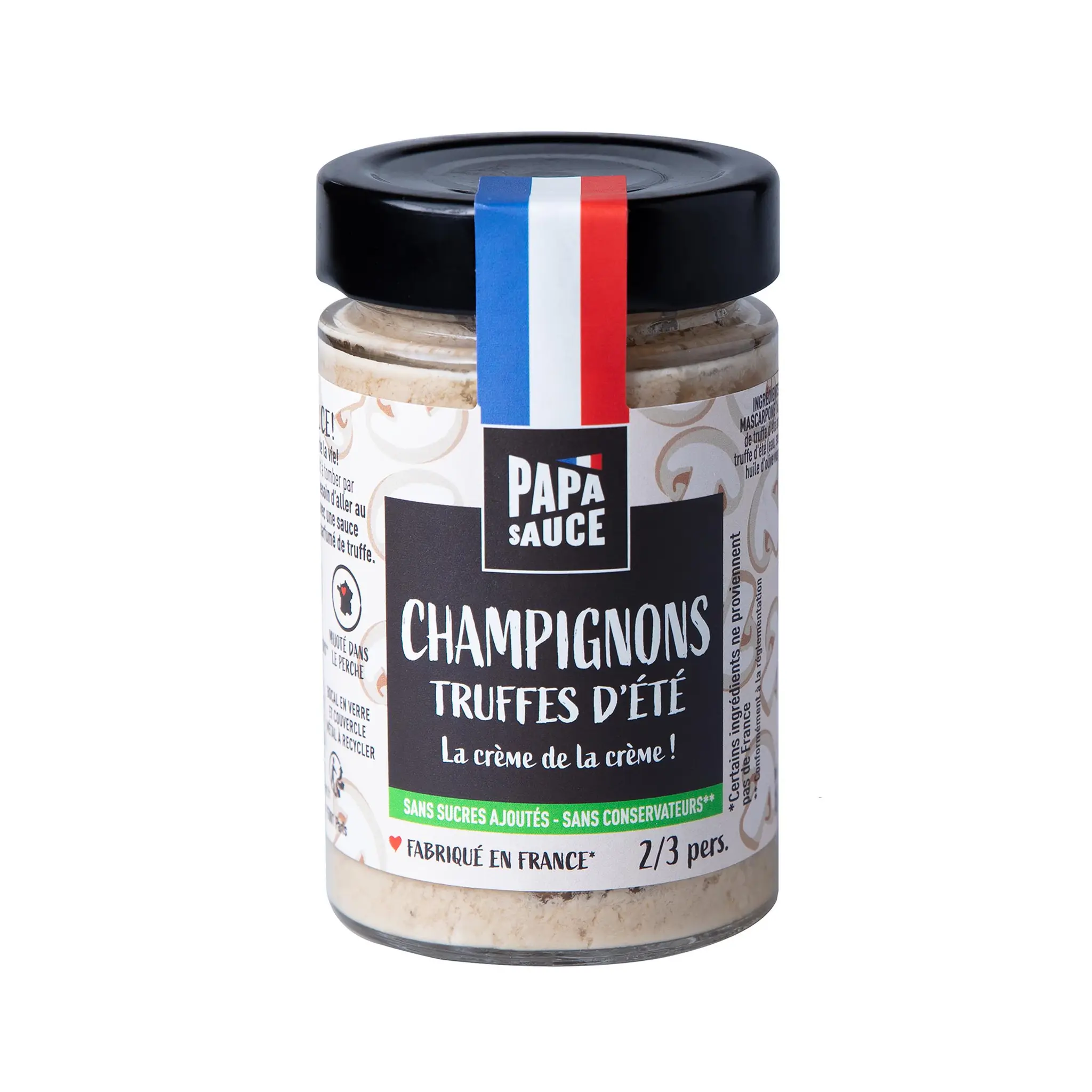 PAPA SAUCE Sauce champignons truffes d'été sans conservateurs