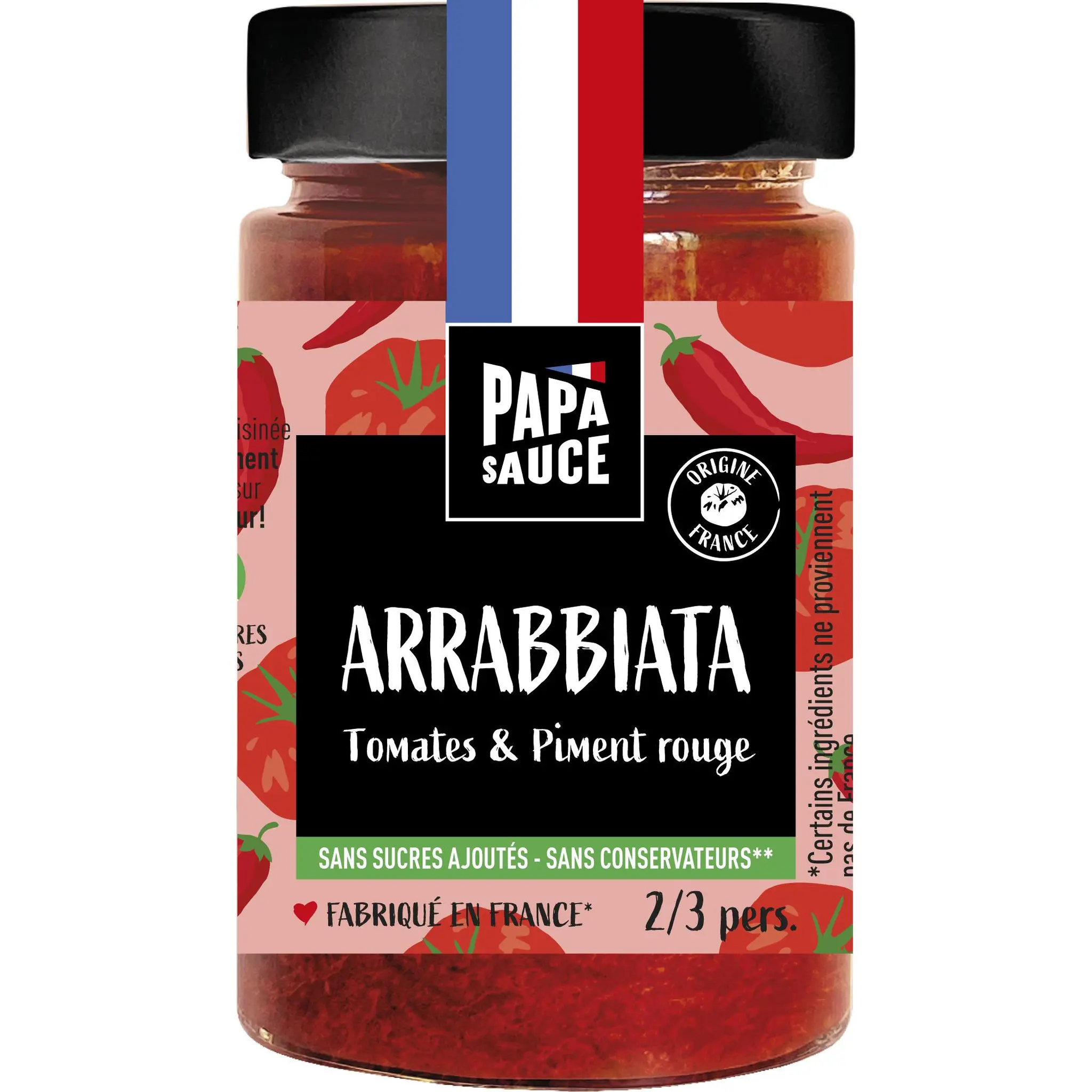 PAPA SAUCE Sauce à l'arrabiata
