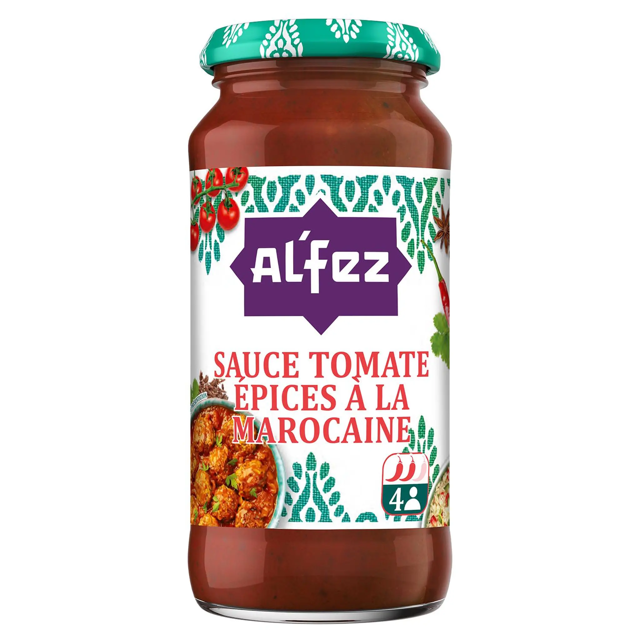 AL'FEZ Sauce tomate aux épices marocaines