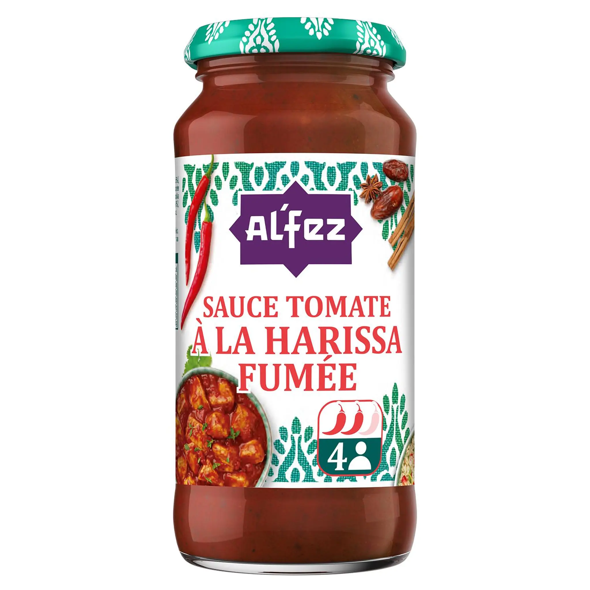 ALFEZ Sauce tomate à la harissa fumée
