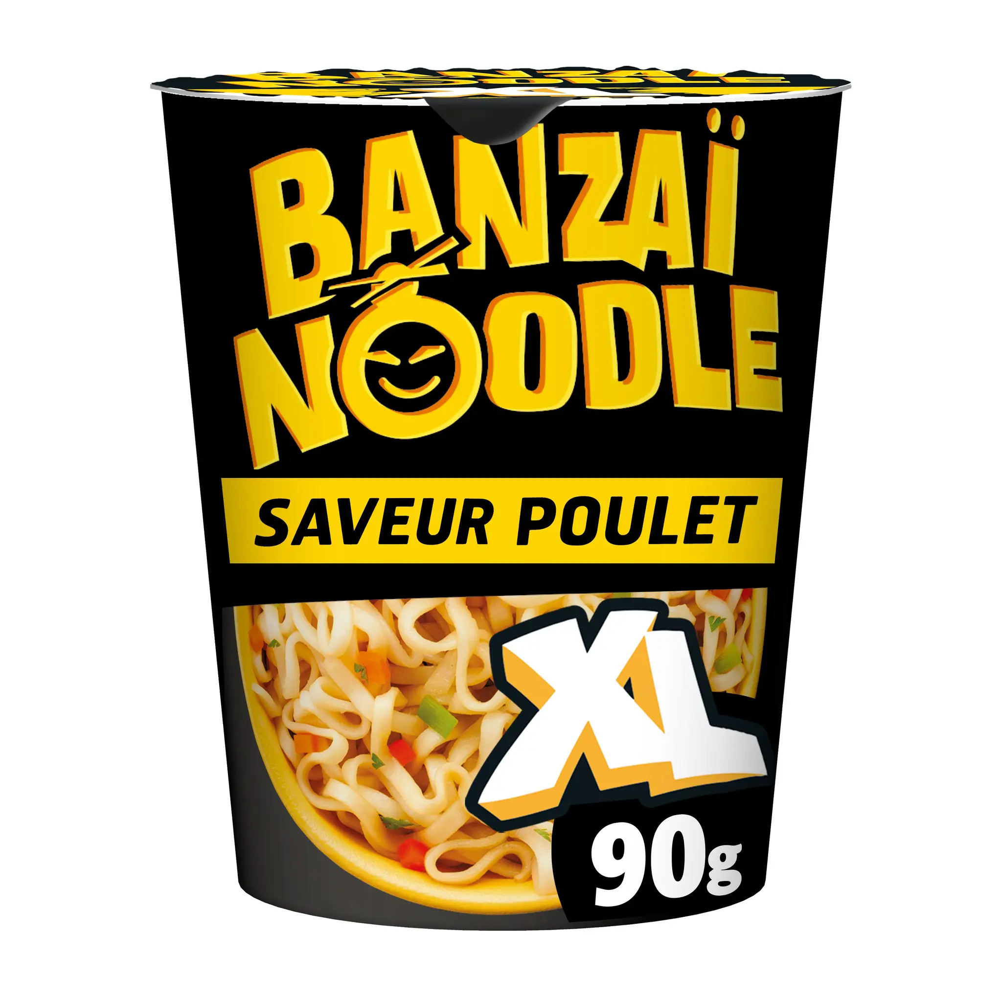 BANZAÏ NOODLE Cup nouilles saveur poulet XL