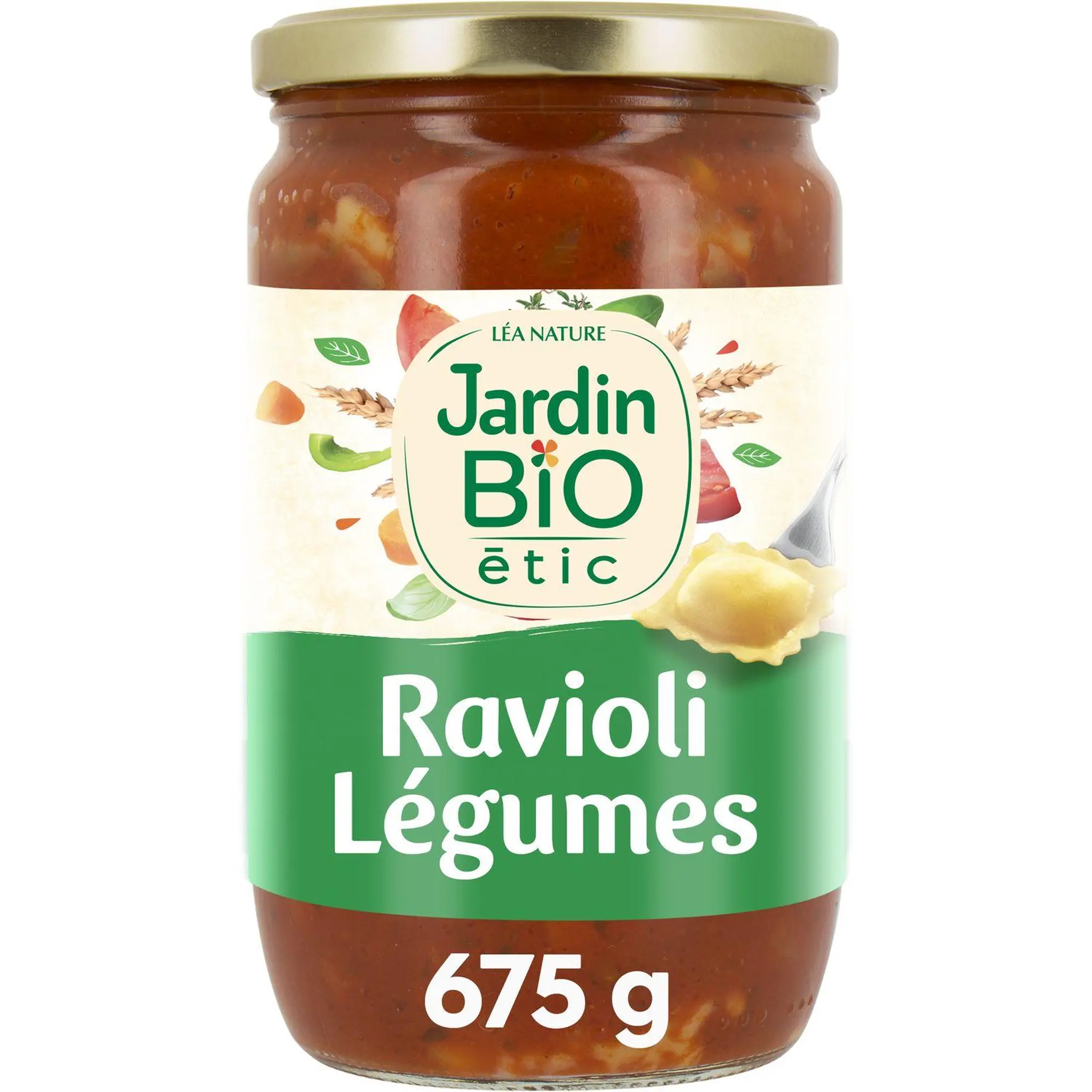 JARDIN BIO ETIC Ravioli aux légumes bio