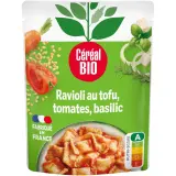 CÉRÉAL BIO Ravioli tomates tofu et basilic sachet express