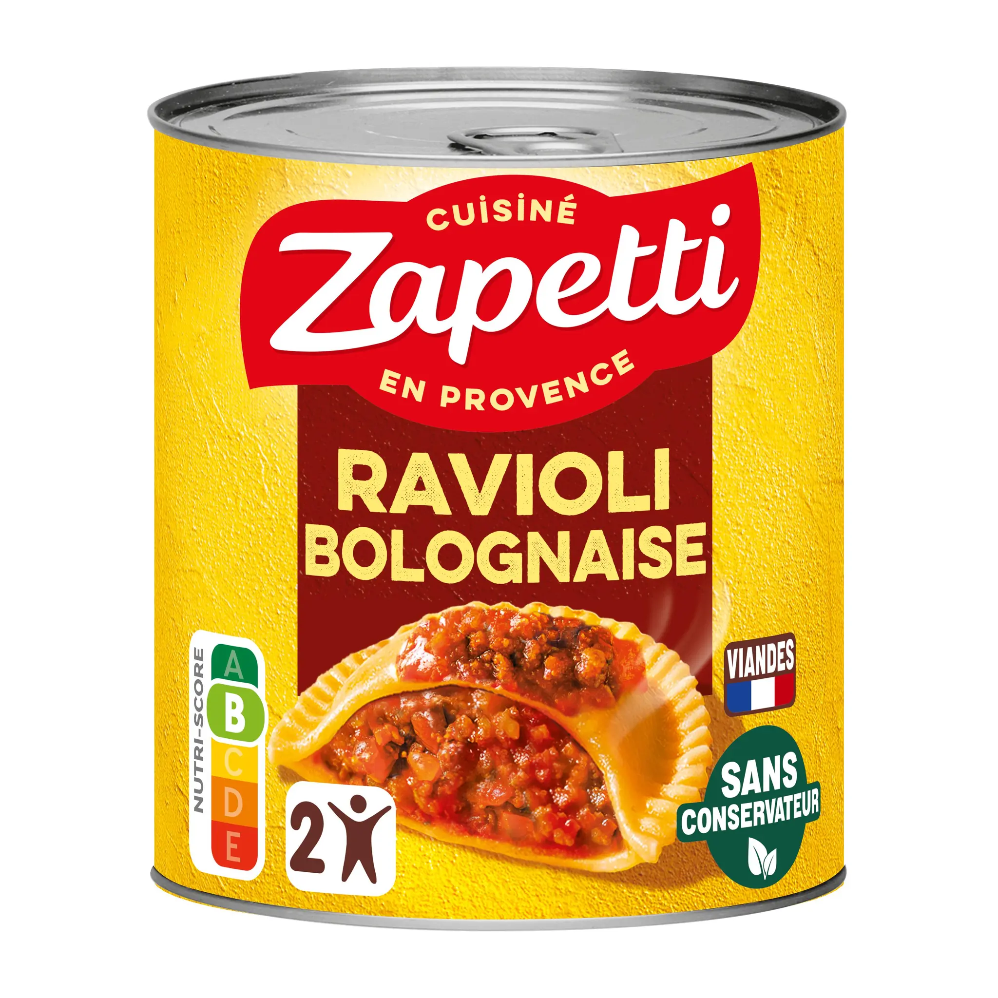 ZAPETTI Ravioli bolognaise