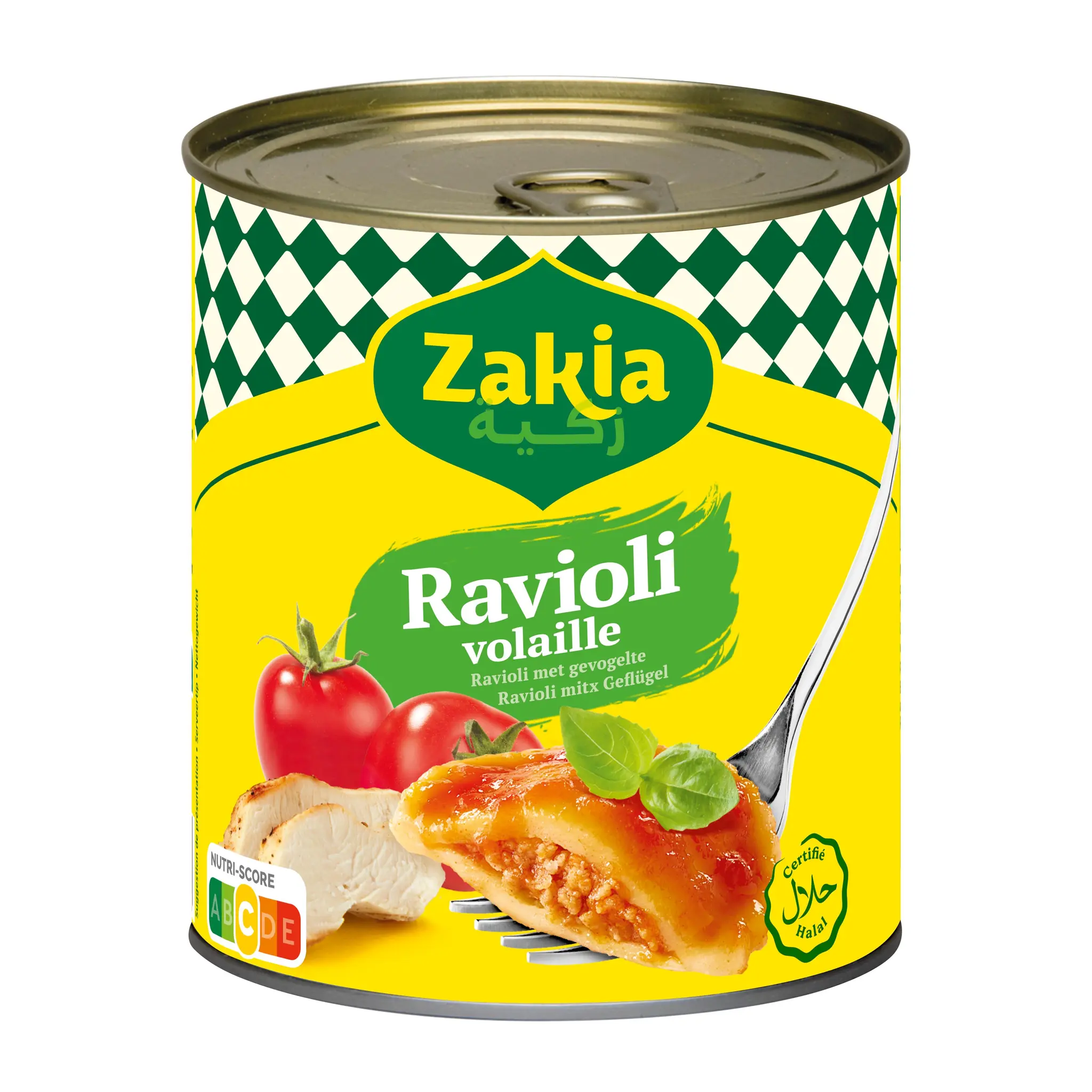 ZAKIA Ravioli de volaille halal